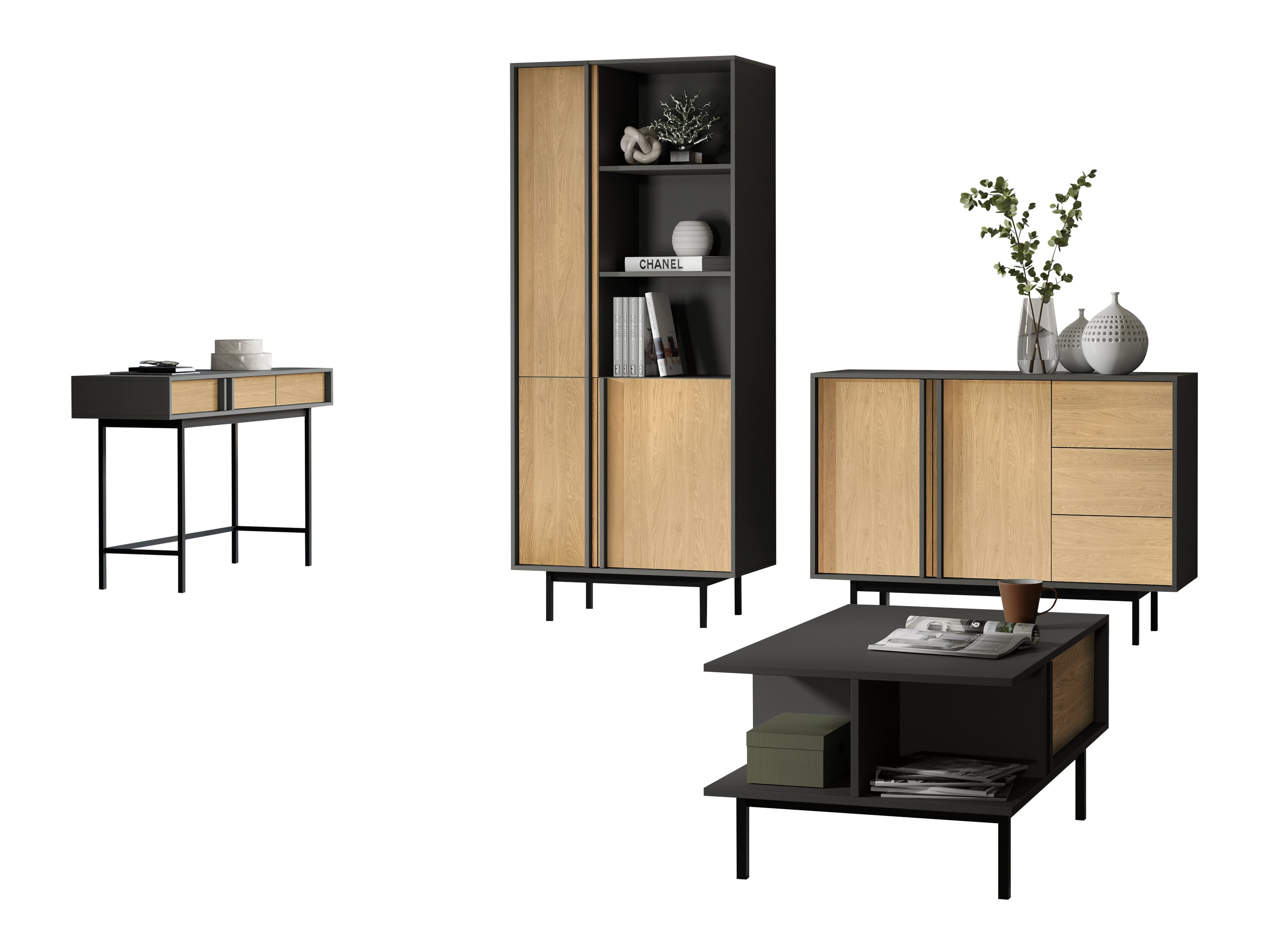 Set de living Levali 117 (Stejar)