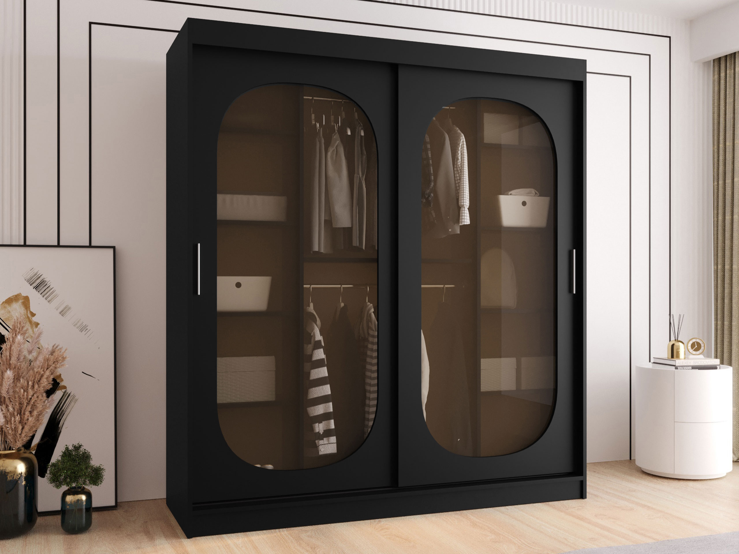Dulap Hartford 520 (Negru)