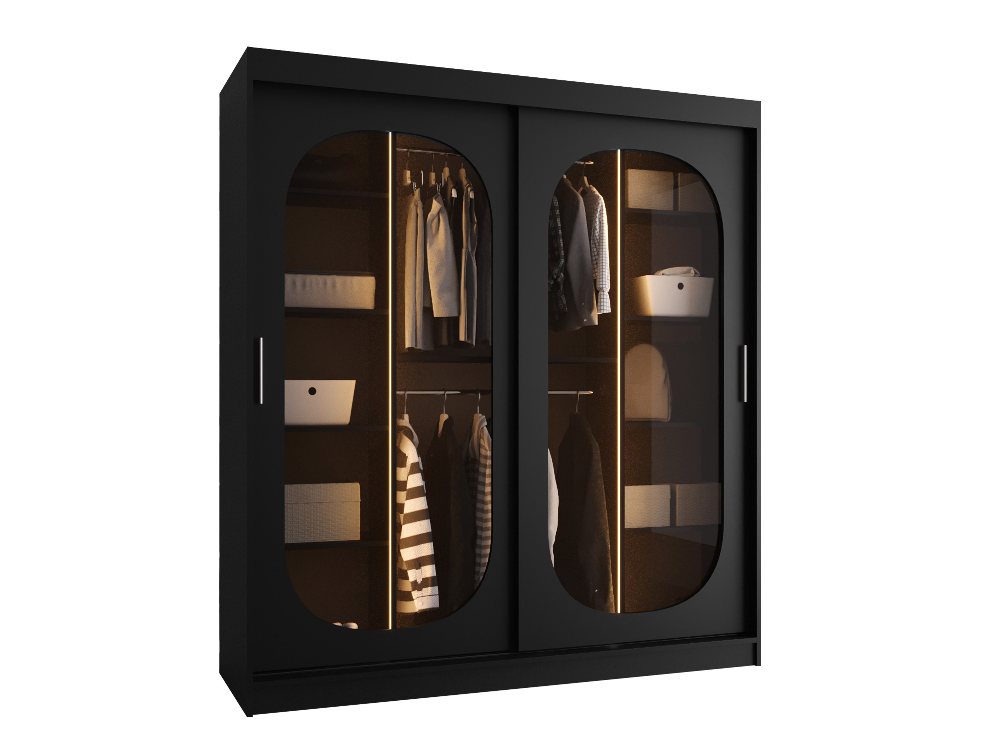 Dulap Hartford 520 (Negru)