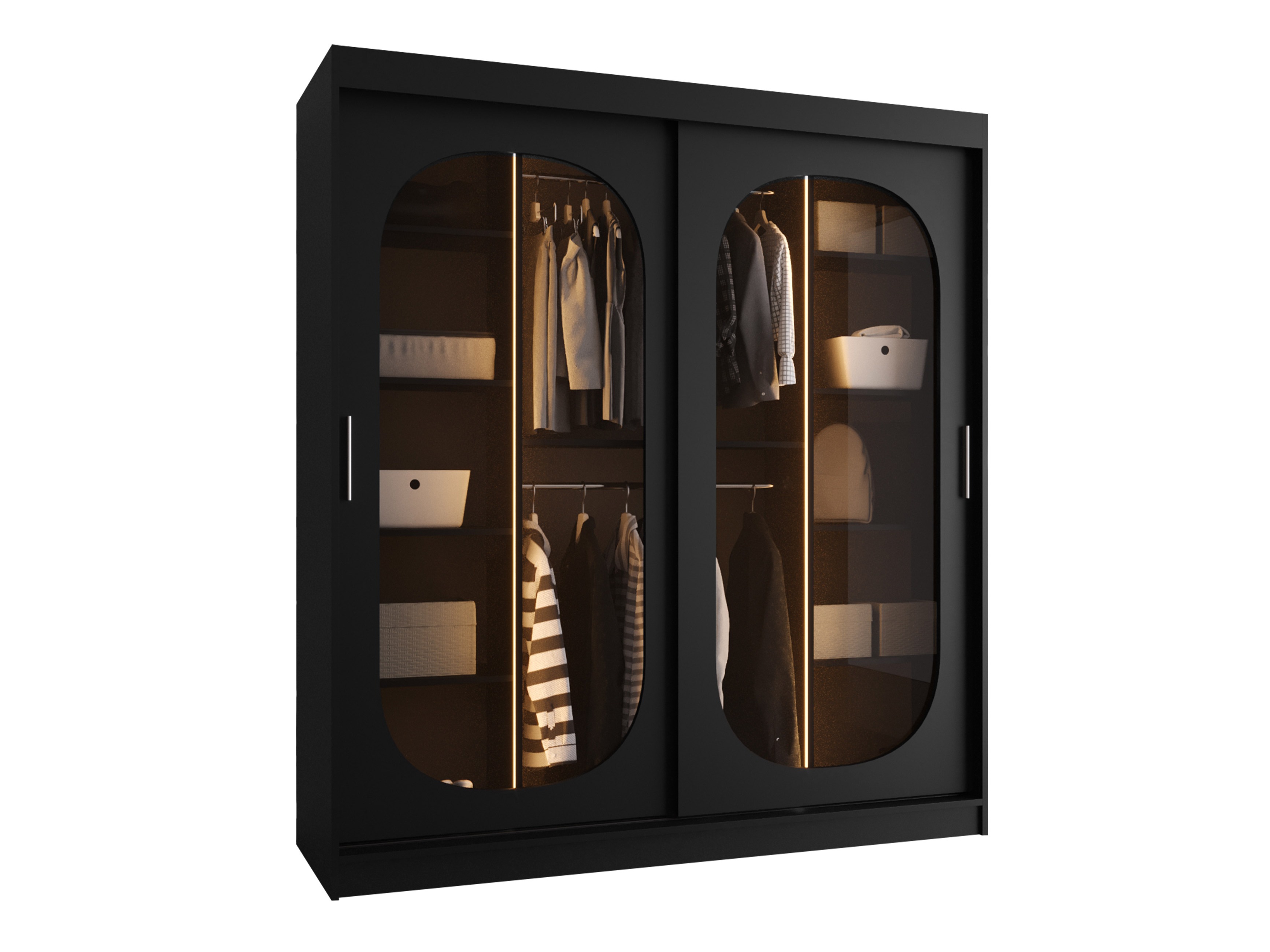 Dulap Hartford 520 (Negru)