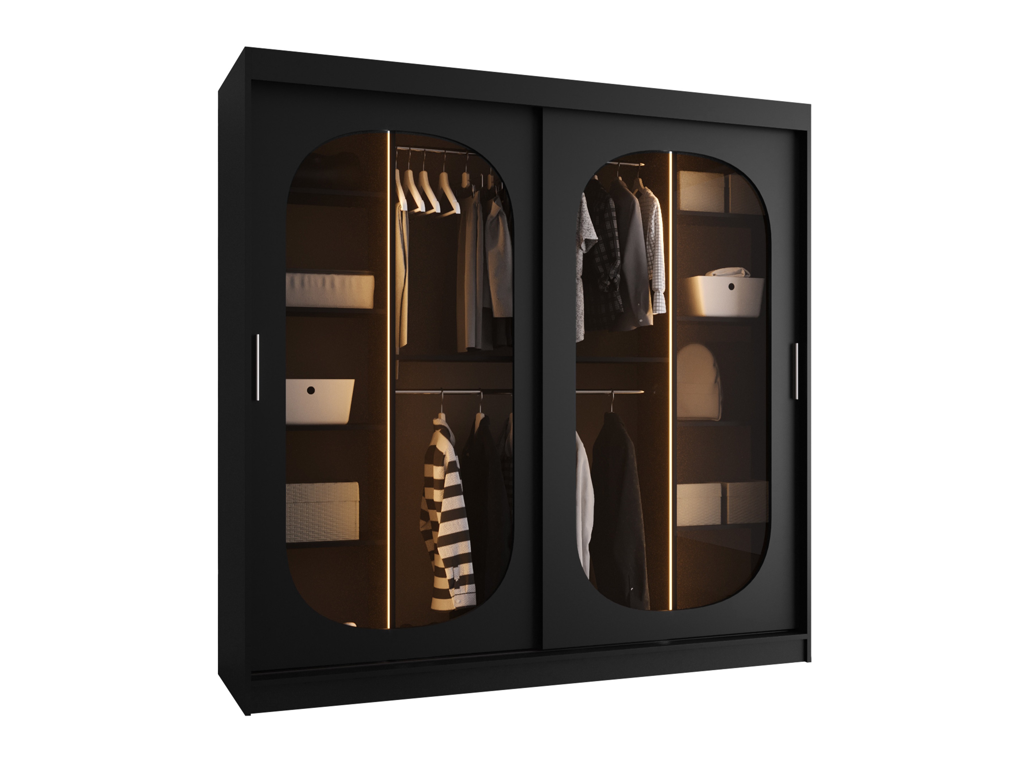 Dulap Hartford 521 (Negru)