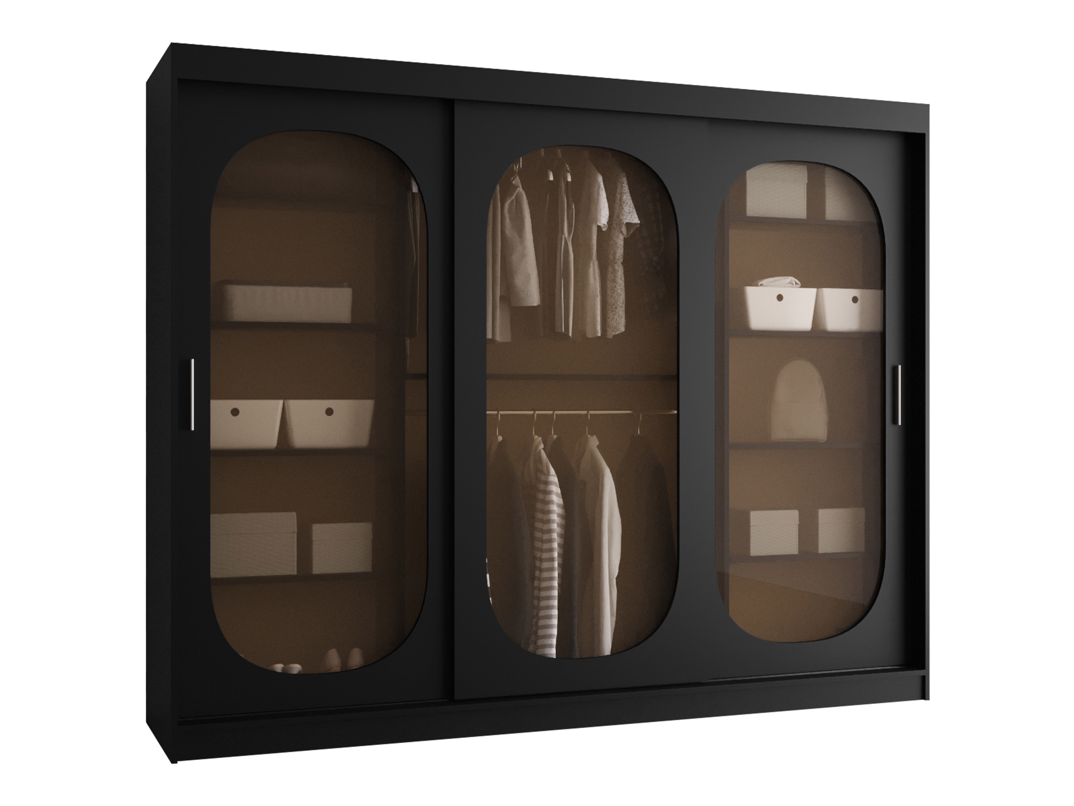 Dulap Hartford 522 (Negru)