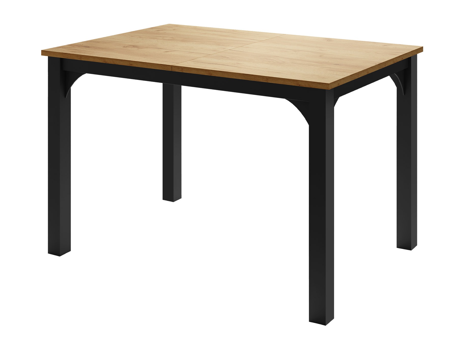Masă Oswego 135 (Stejar Craft auriu + Negru)