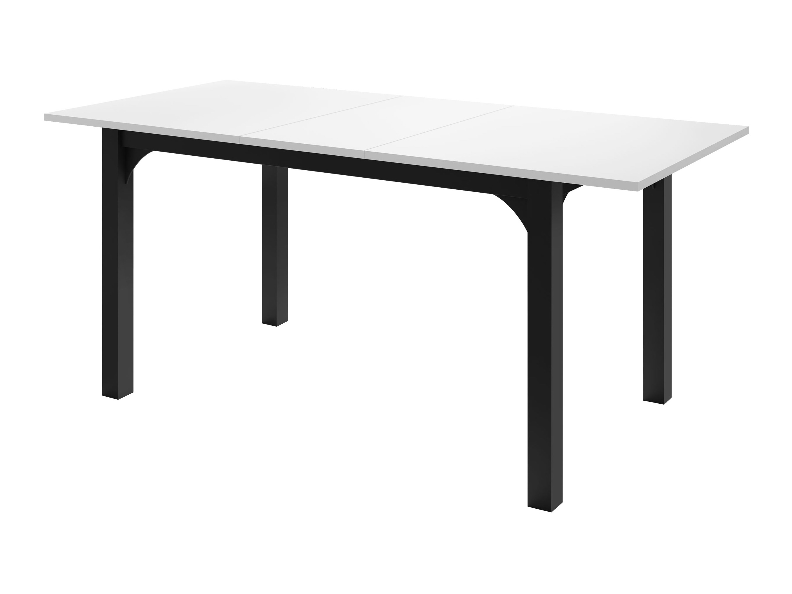 Masă Oswego 136 (Alb + Negru)