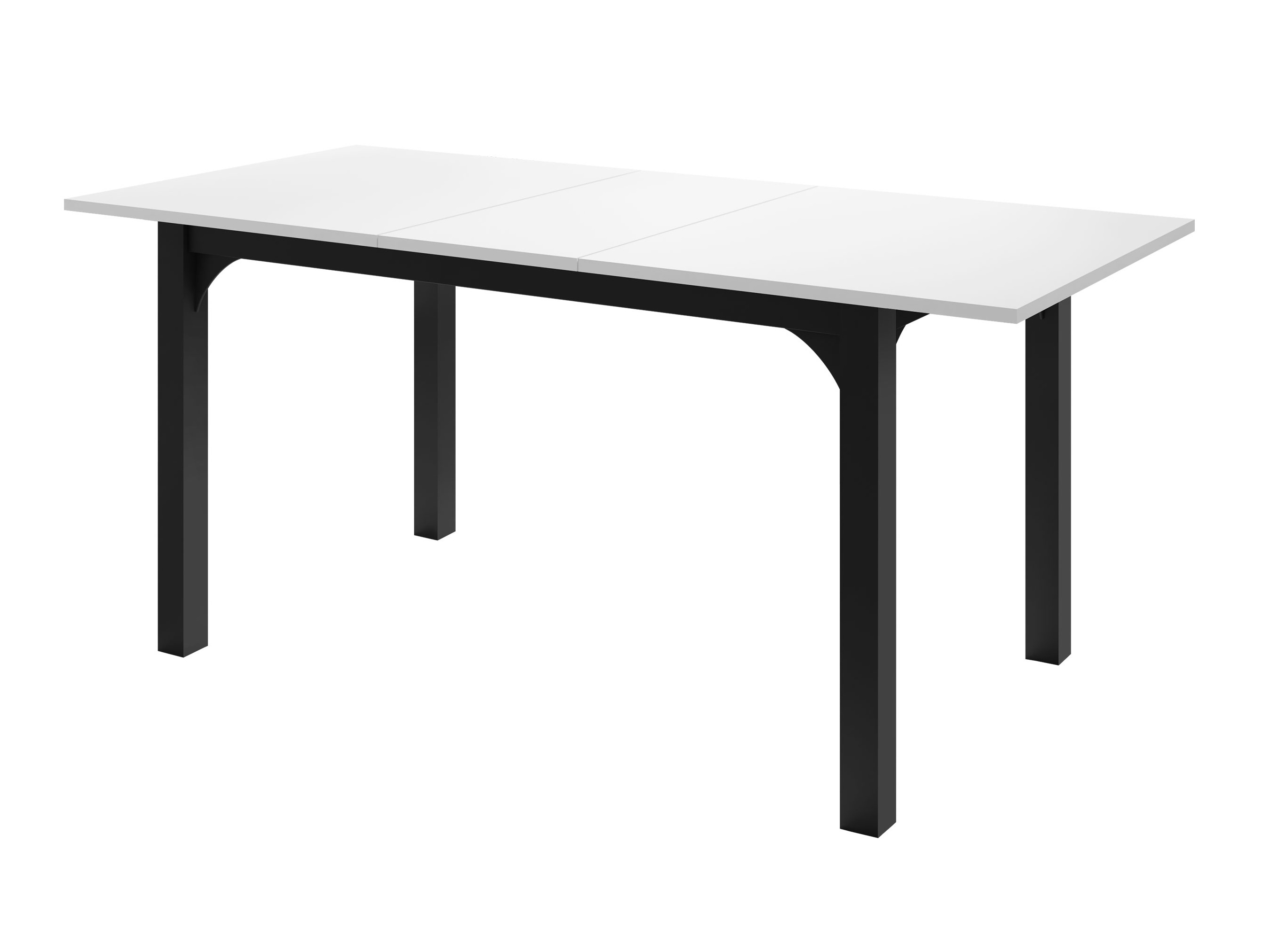 Masă Oswego 136 (Marmură neagră + Negru)