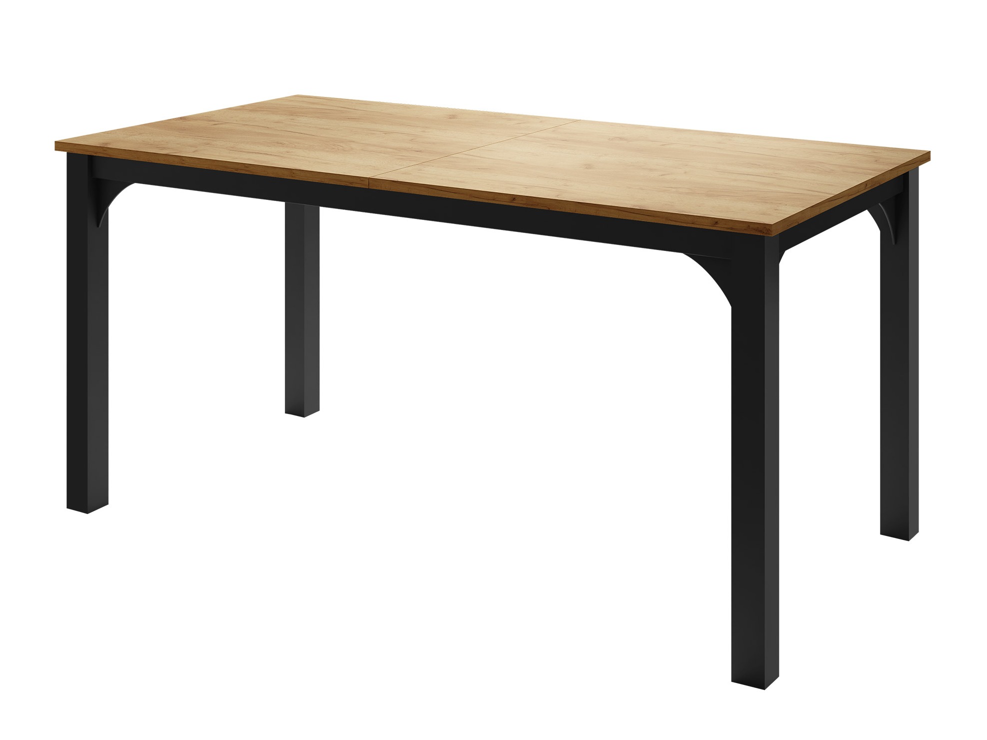 Masă Oswego 137 (Stejar Craft auriu + Negru)
