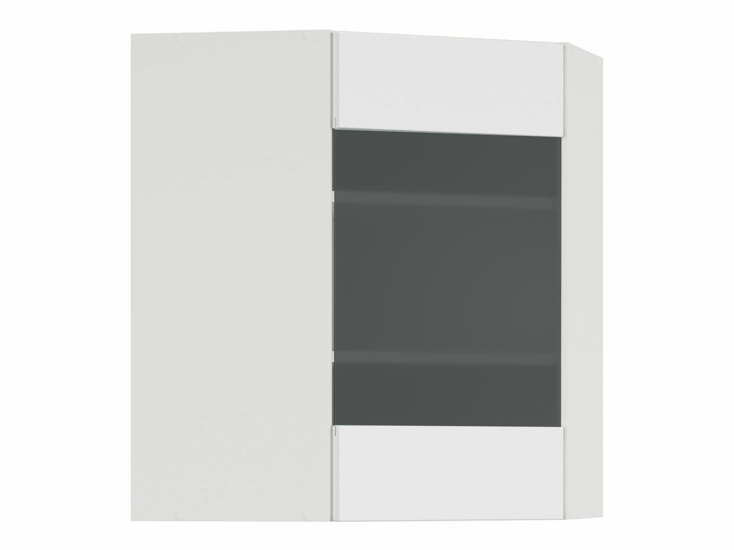 Dulap modular de colț pentru perete Top White 160