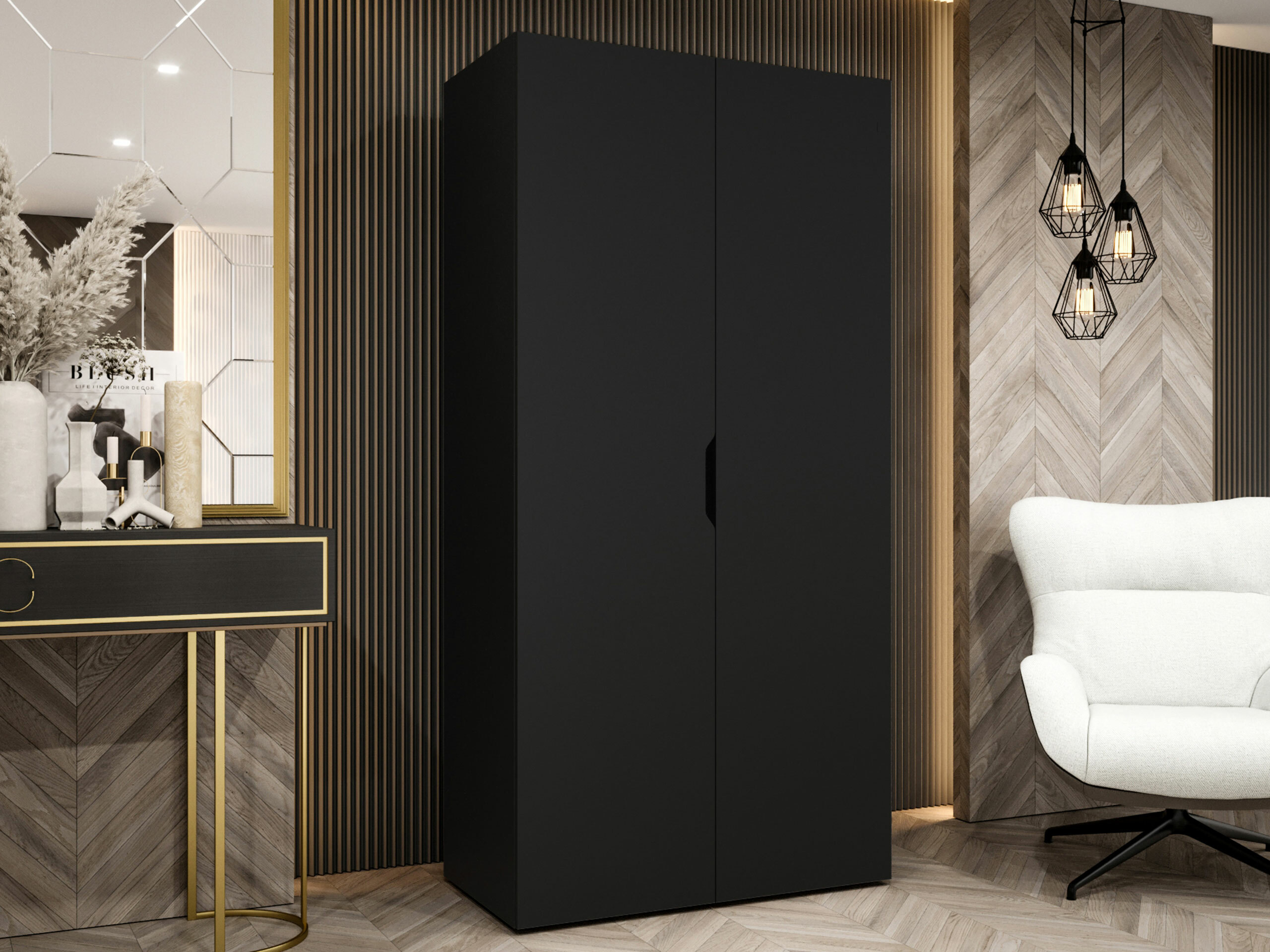 Dulap Hartford 509 (Negru)
