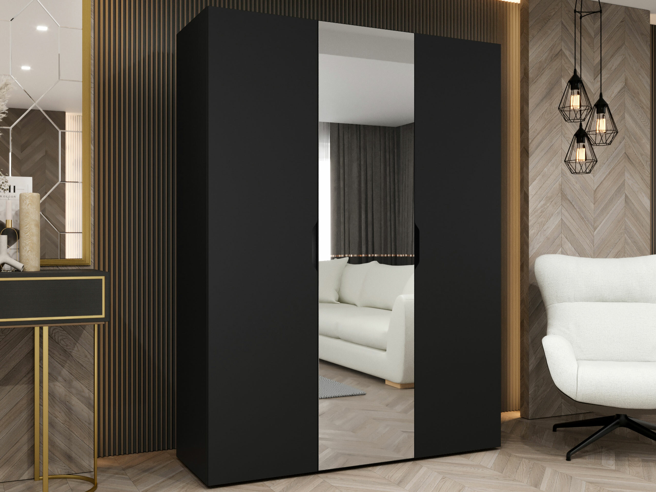 Dulap Hartford 512 (Negru)