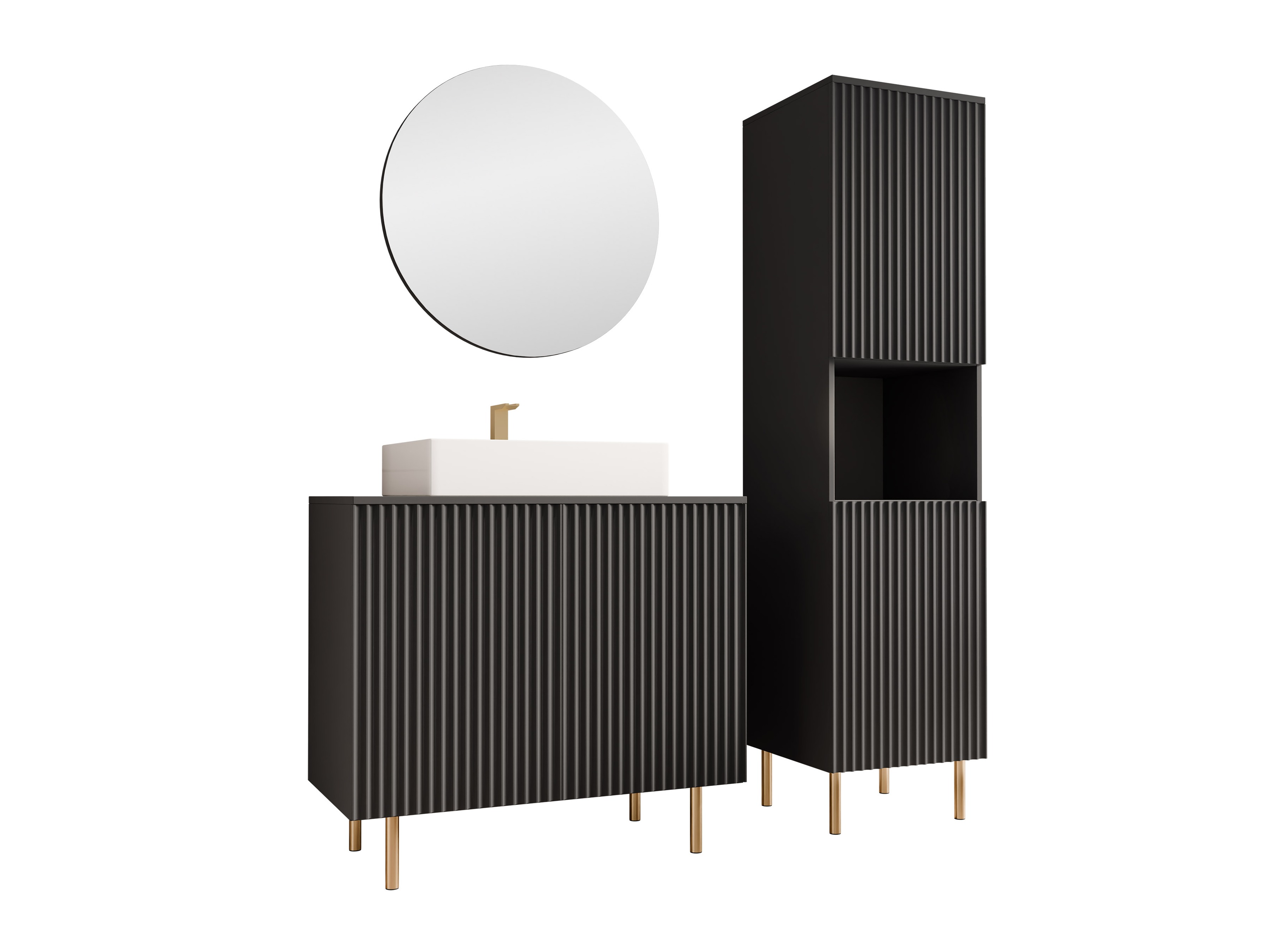 Set baie Decus III (Negru)