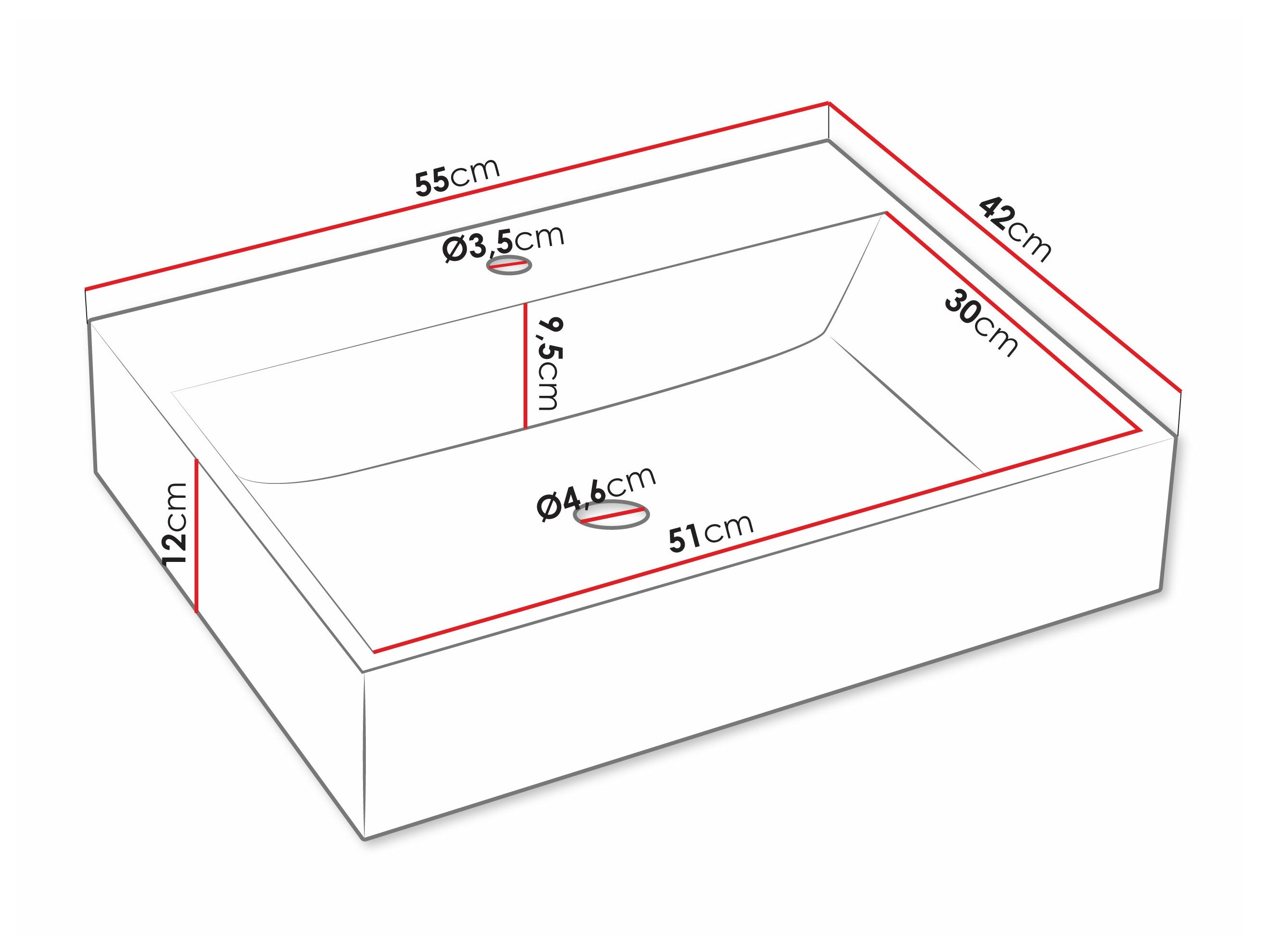 Set baie Decus V (Negru)