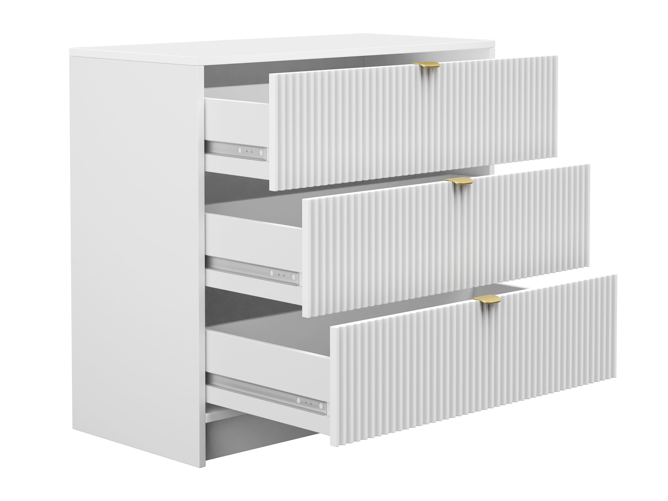 Set birou acasă Comfivo Papilio V (Alb)
