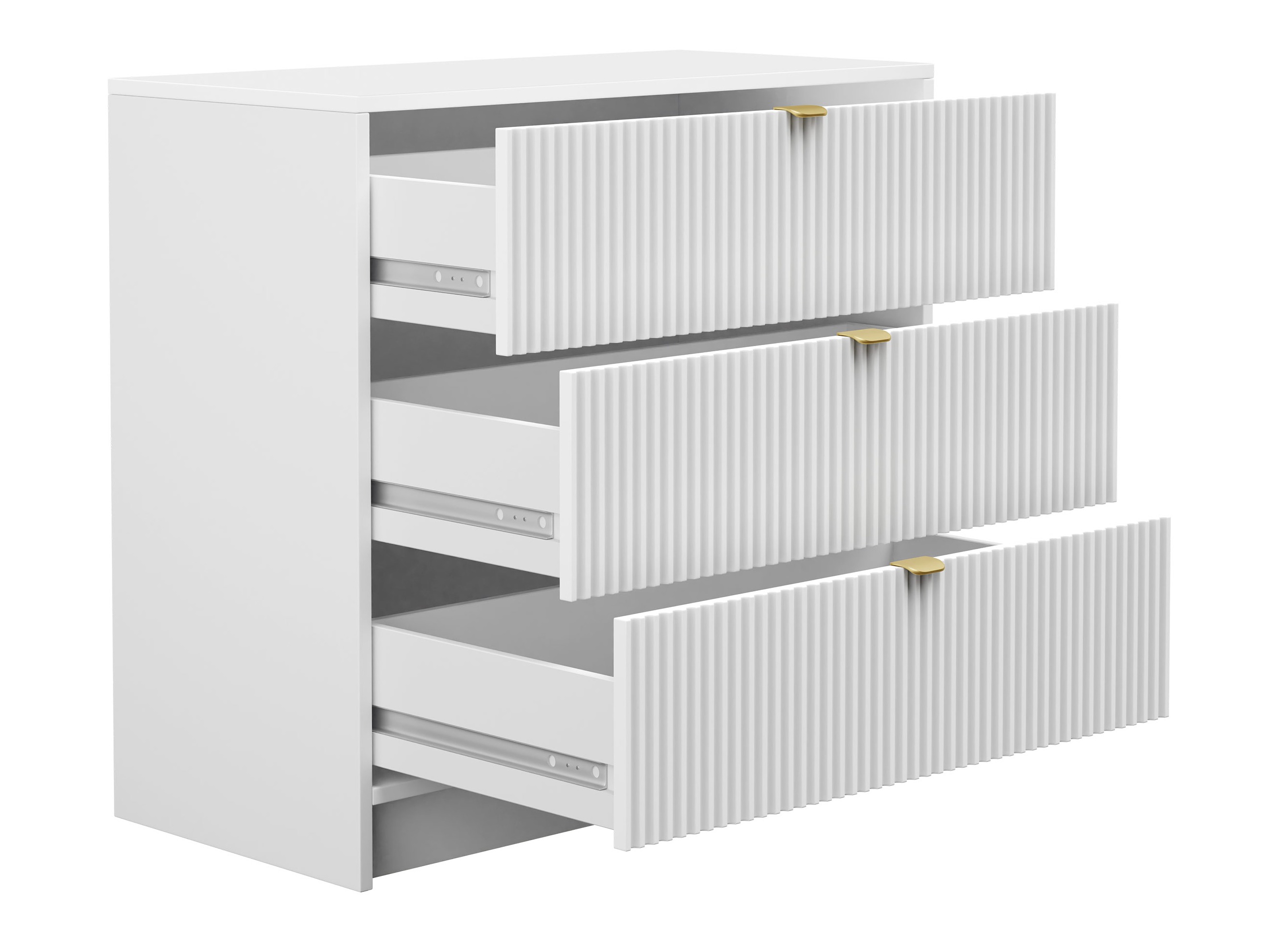 Set birou acasă Comfivo Papilio VI (Alb)