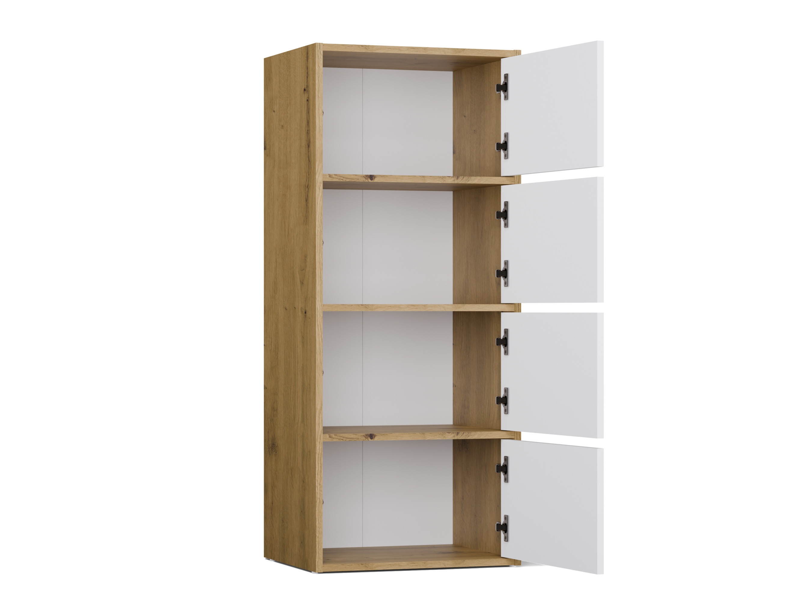 Bufet Mandeville 298 (Alb + Stejar artizan)