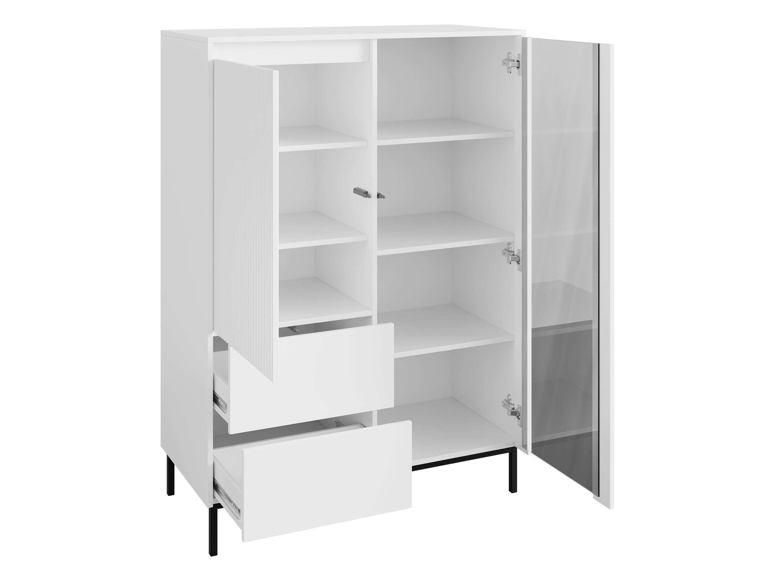 Set de living Comfivo Delruva V (Negru)