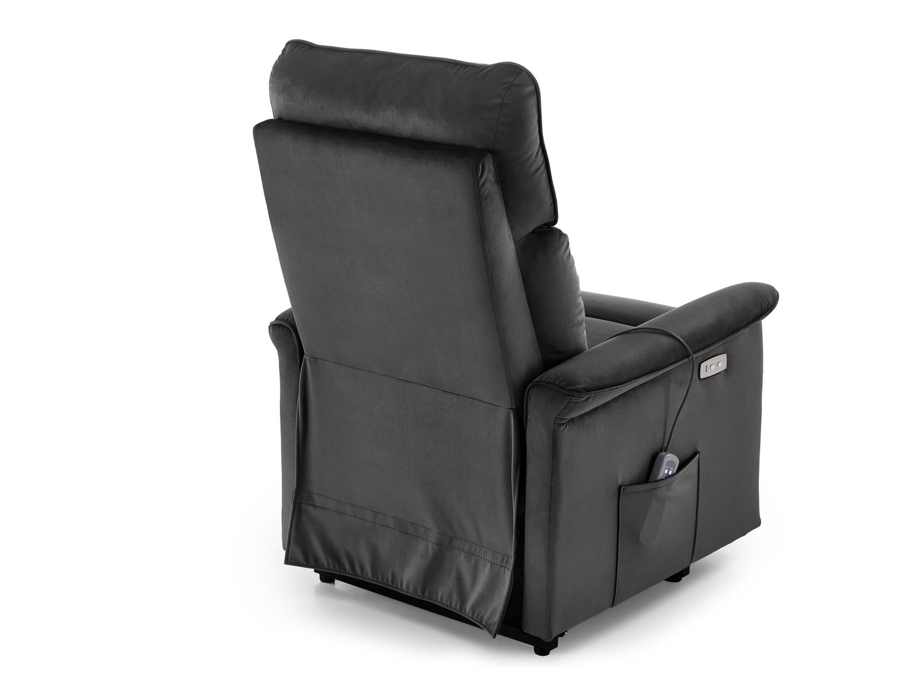 Fotoliu recliner Houston 1979 (Negru)