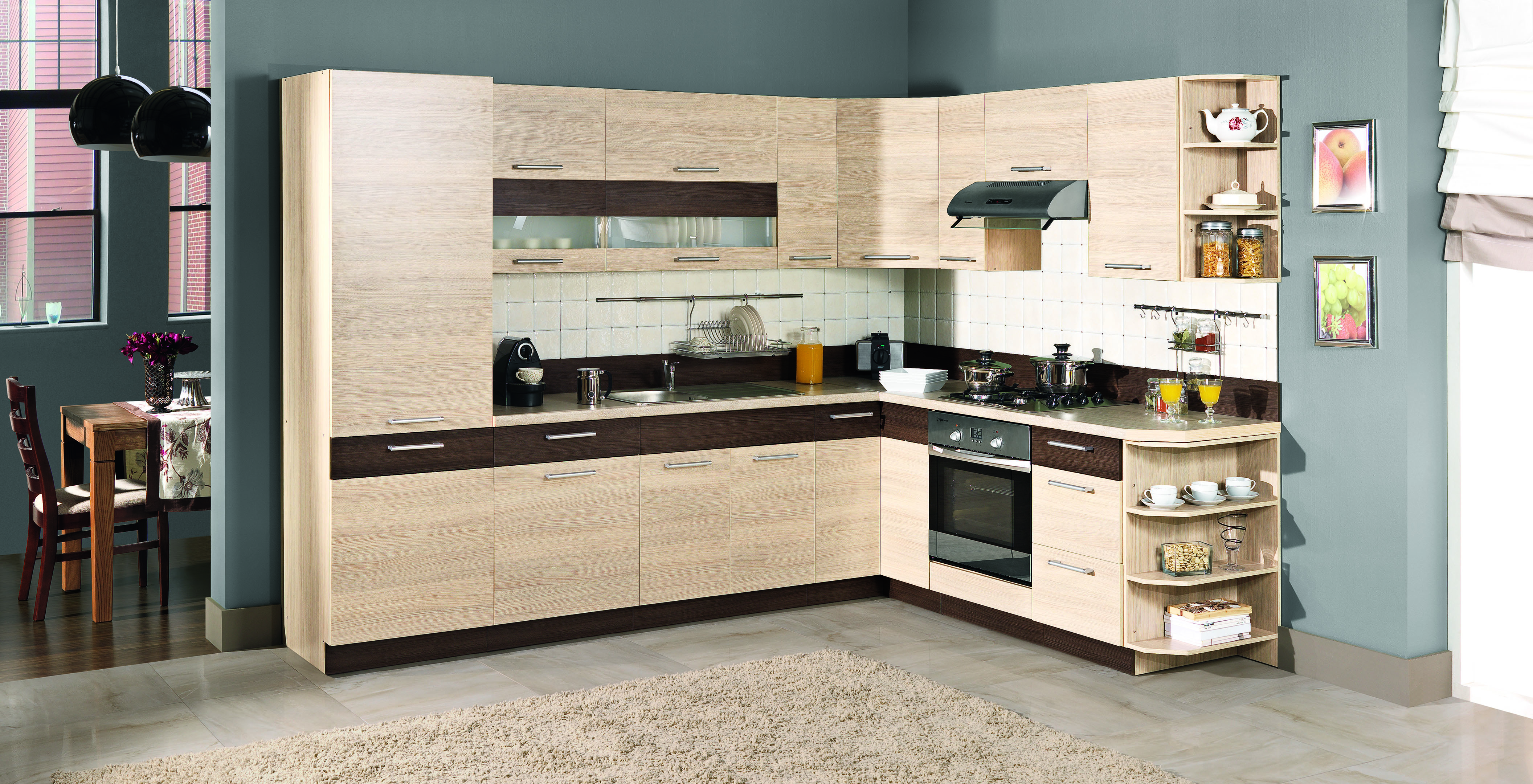 Set de bucătărie modular Mode Light 129