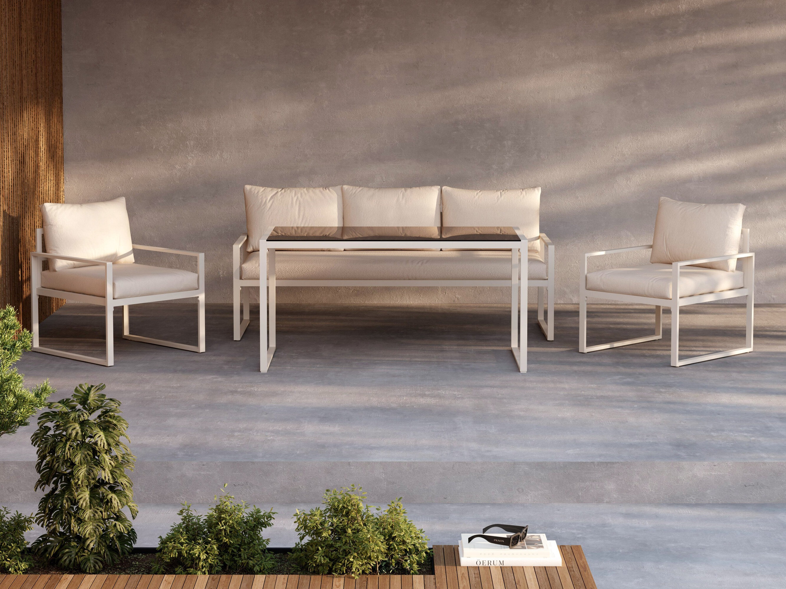 Set mobilier de exterior Dallas 4733 (Bej)
