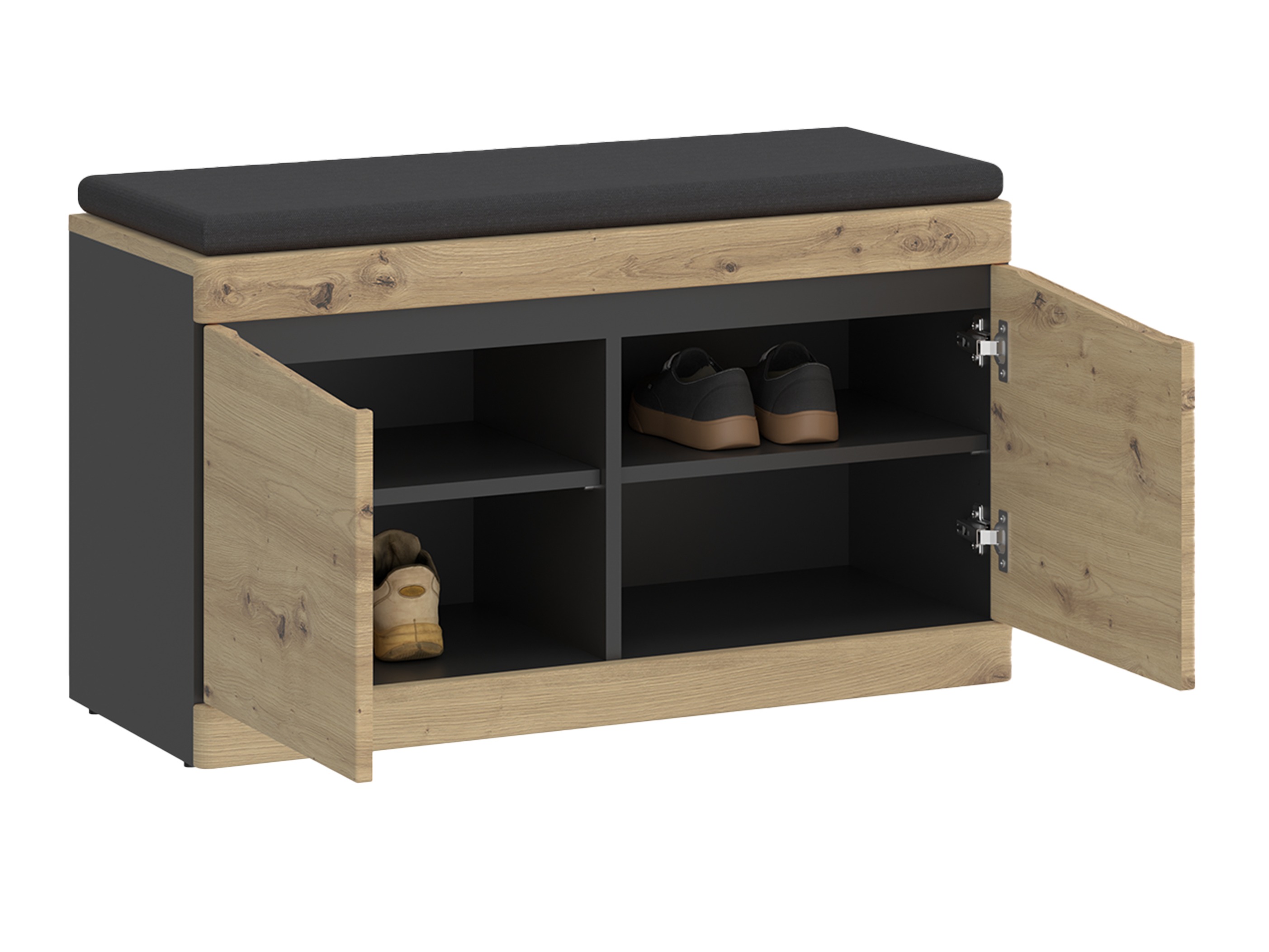 Set de hol Venlori 119 (Stejar artizan + Antracit)