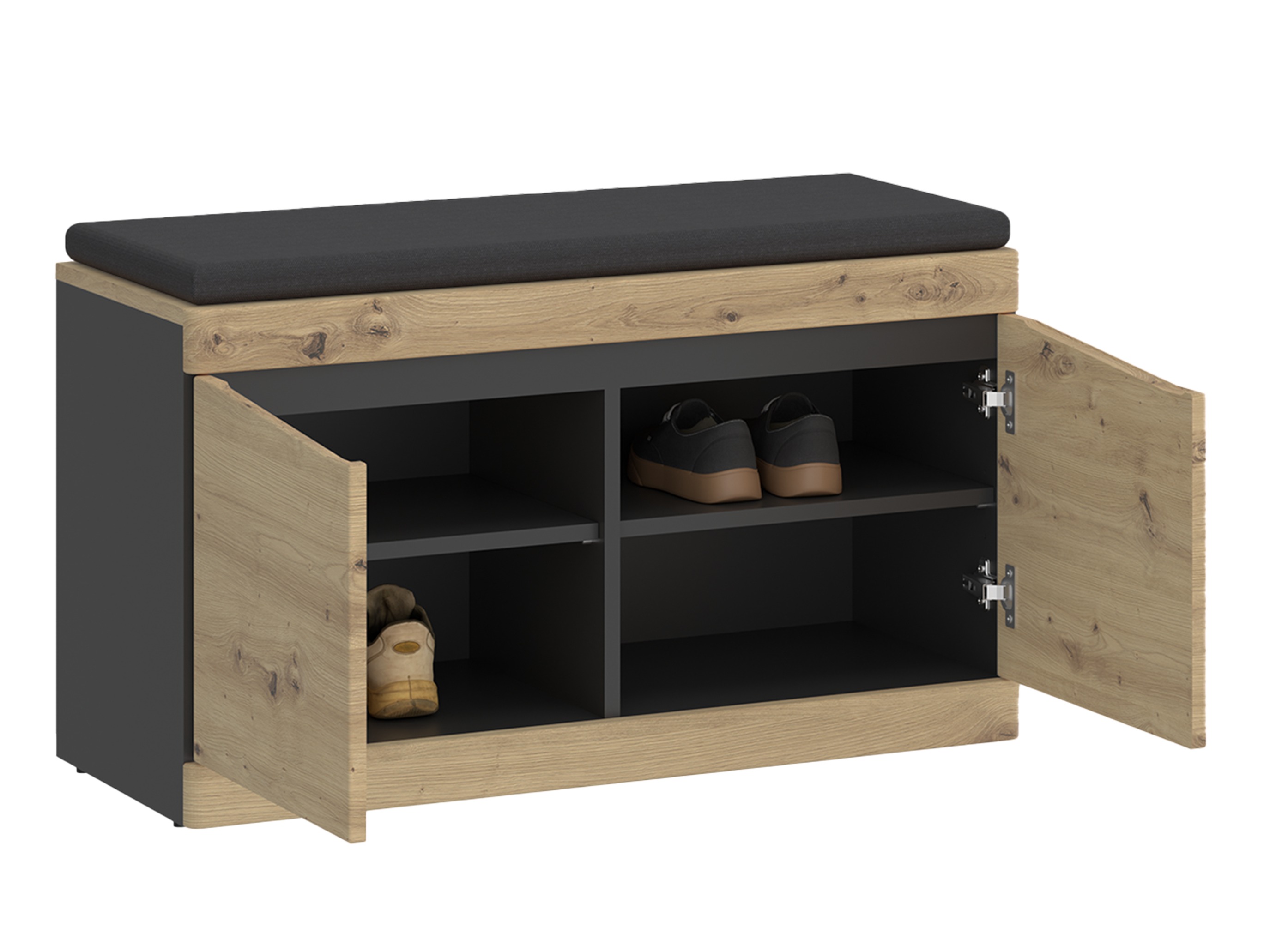 Set de hol Venlori 119 (Stejar artizan + Antracit)
