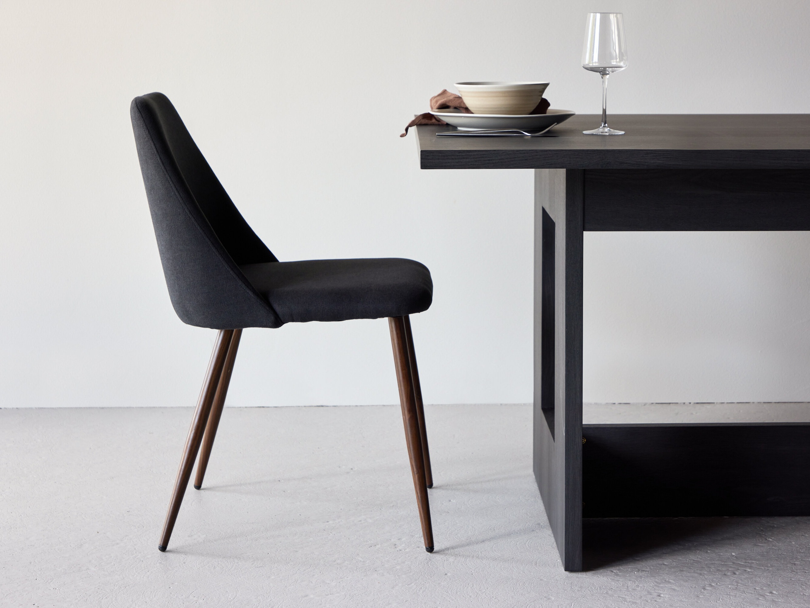Scaun Dallas 3886 (Negru + Maro)