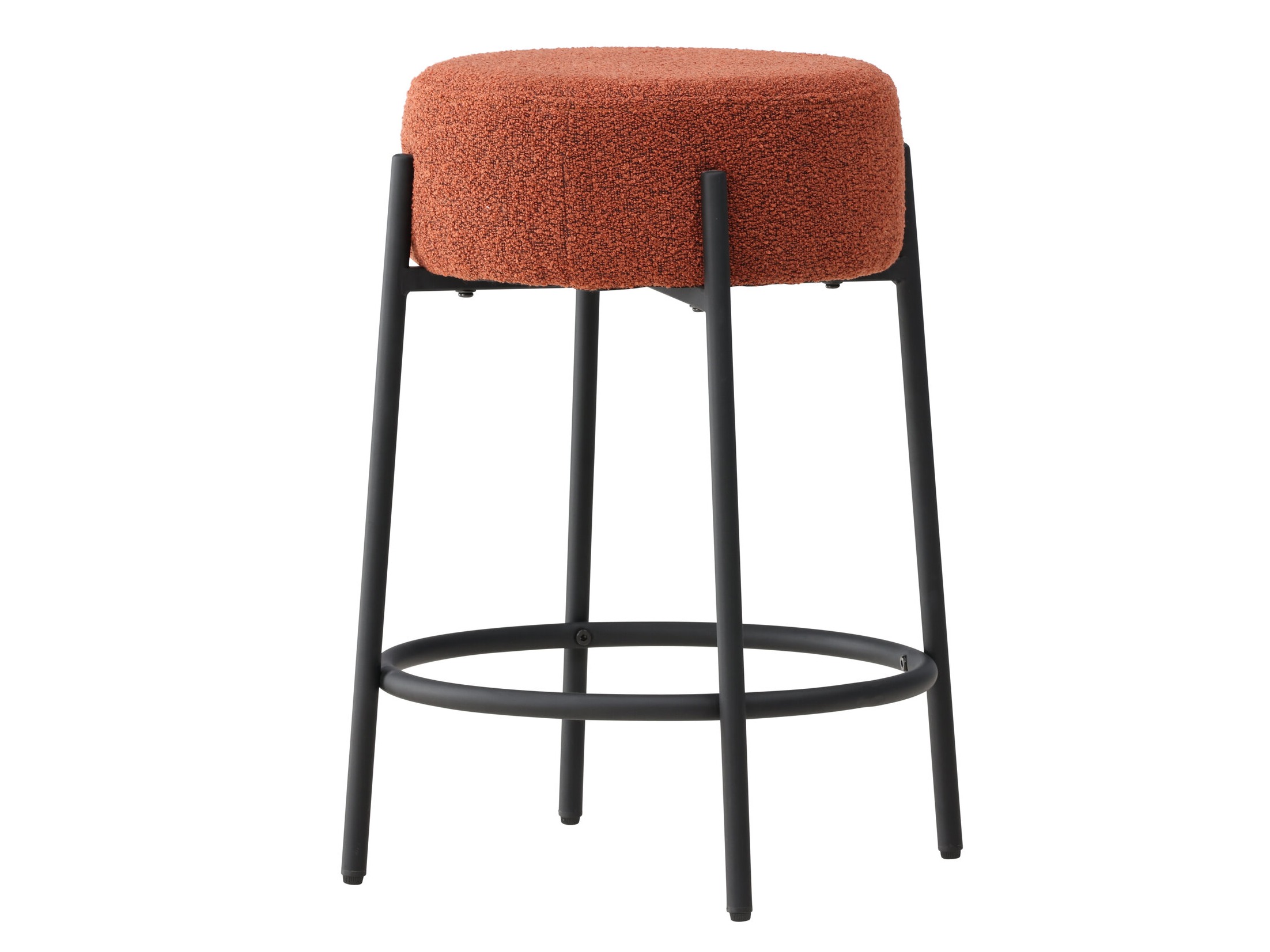 Scaun bar Dallas 4891 (Negru + Roșu)