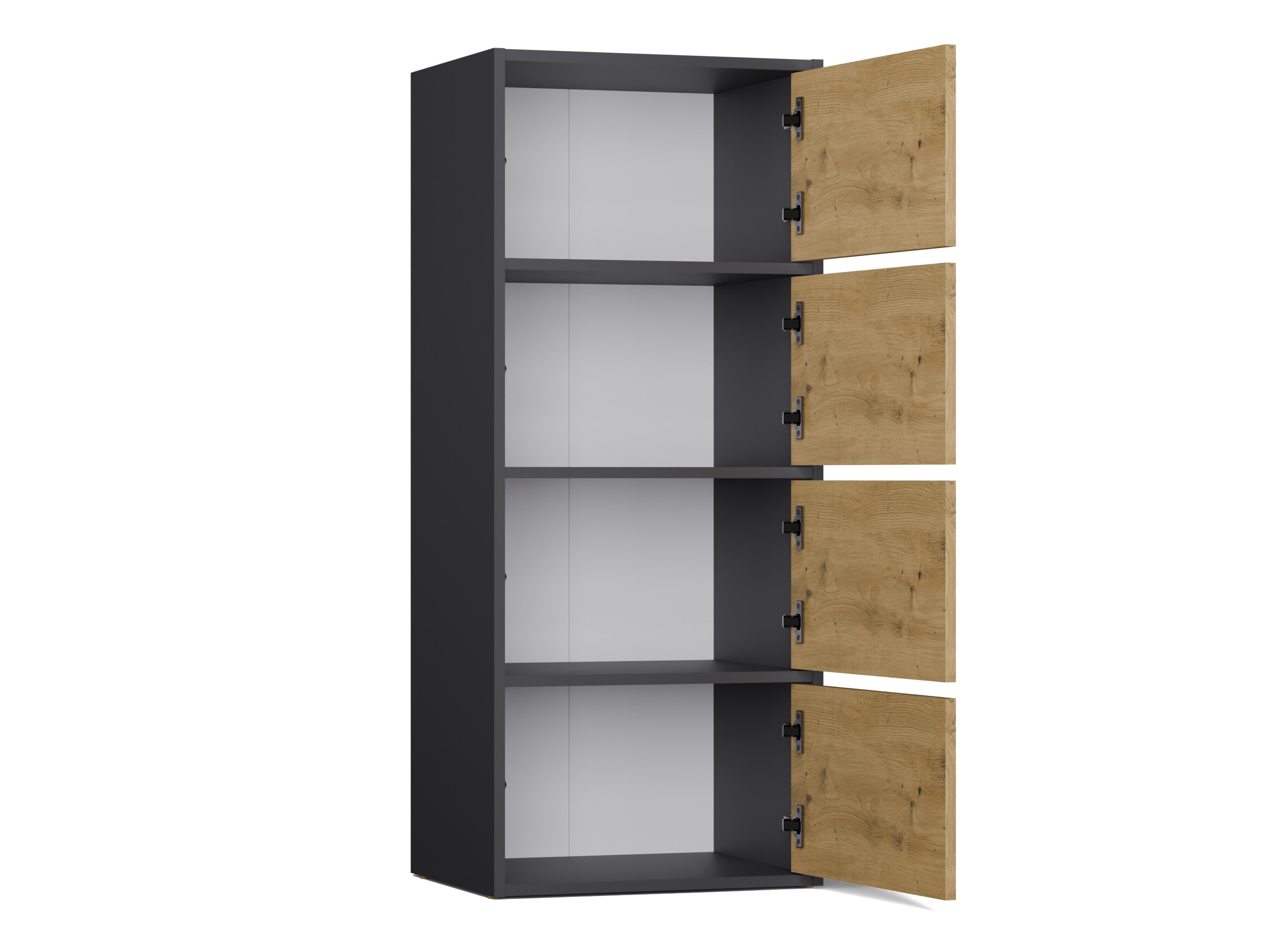 Bufet Mandeville 298 (Antracit + Stejar artizan)