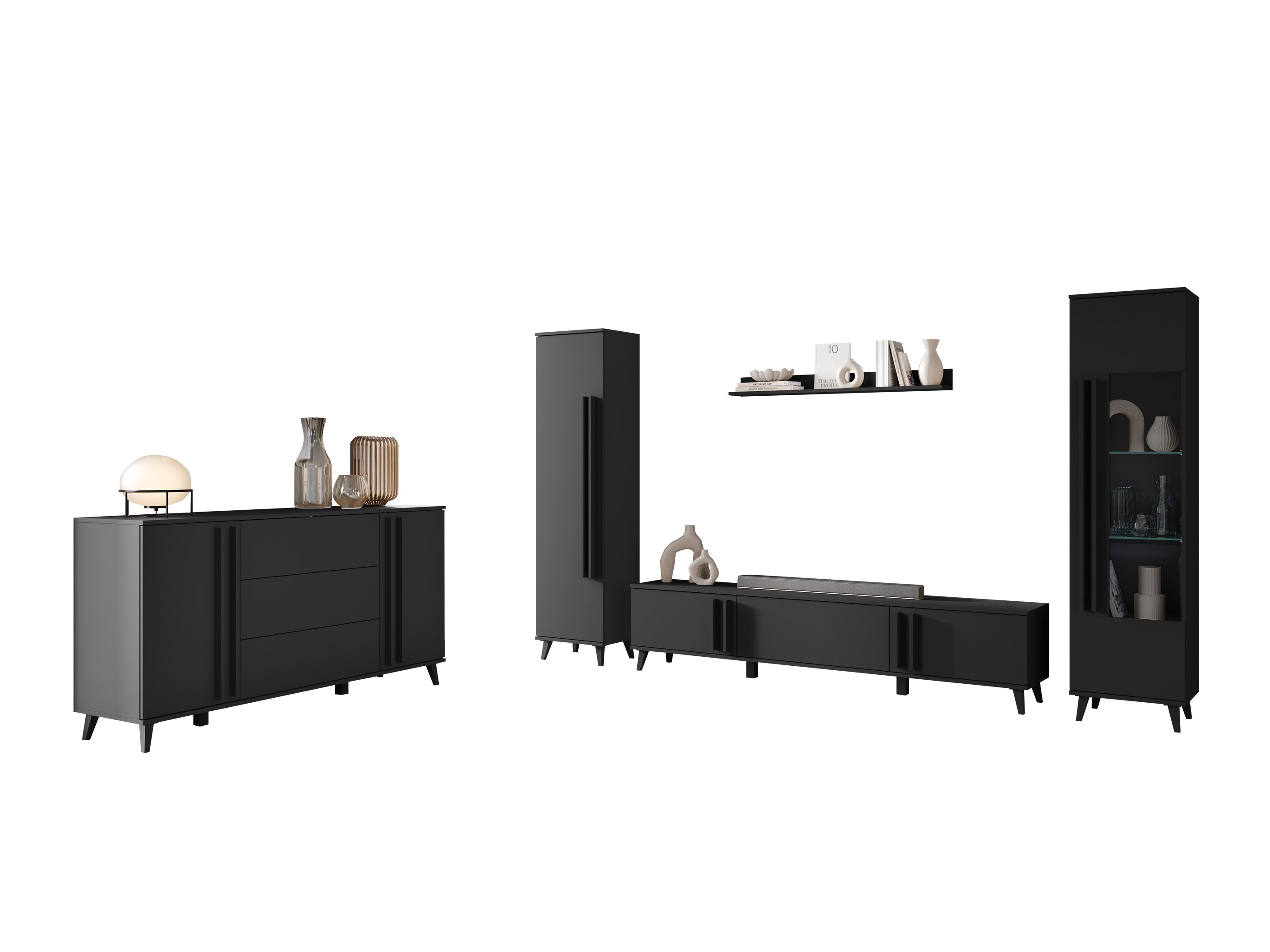 Set de living Facetor IV (Grafit)