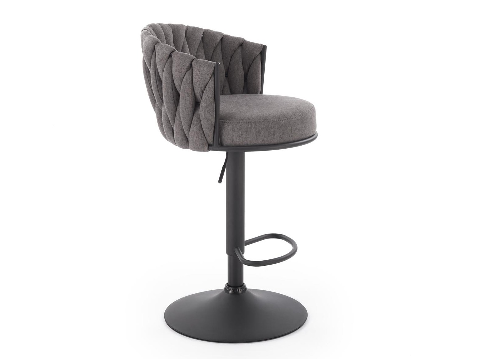 Scaun bar Houston 2016 (Gri + Negru)