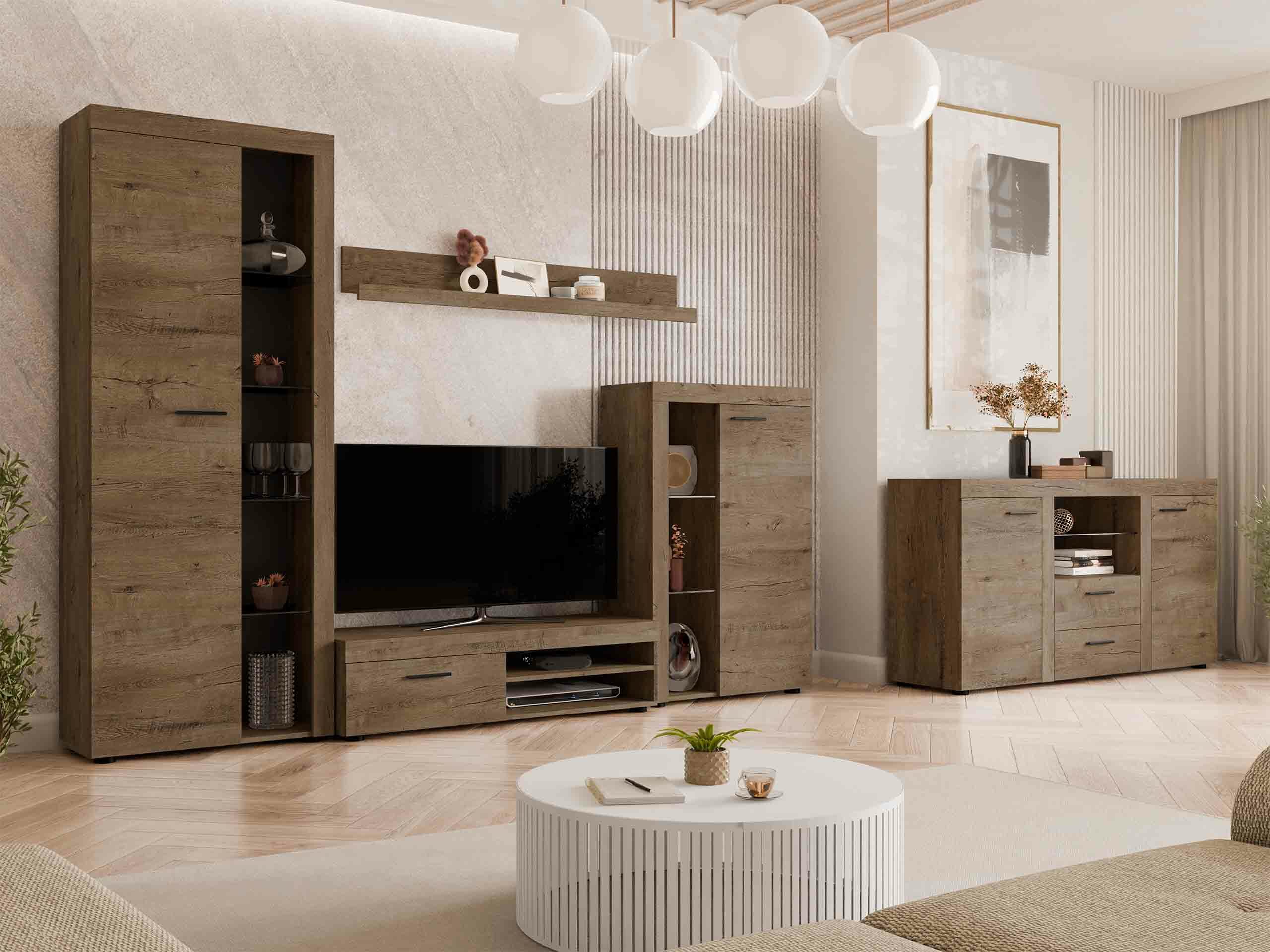 Set de living Univio I (Stejar lefkas)