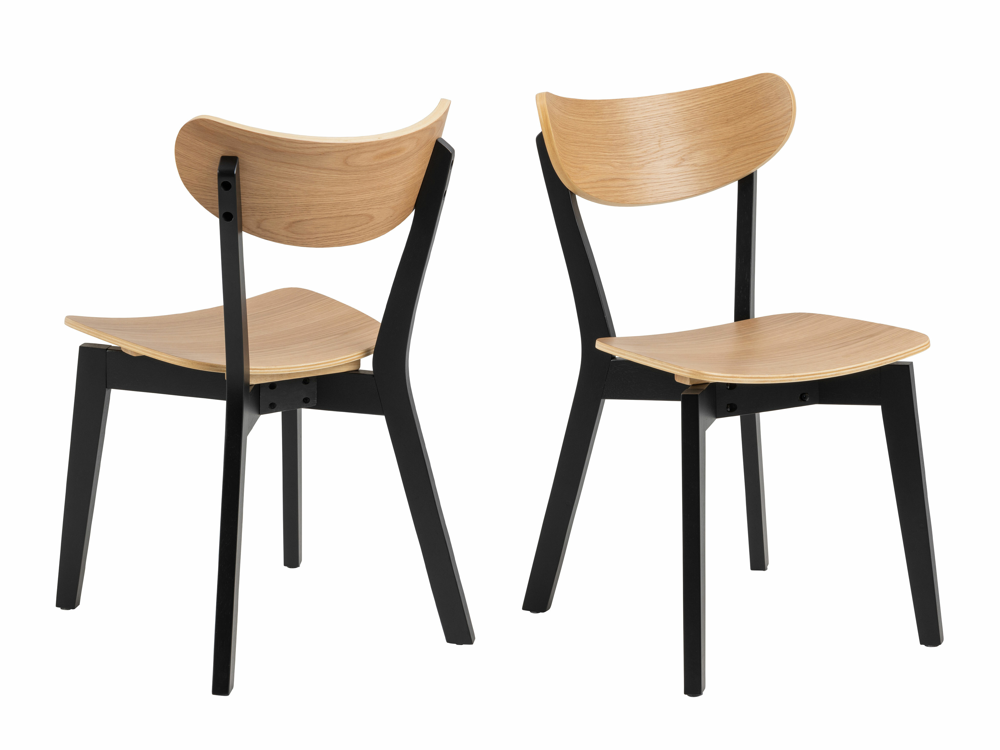 Scaun Norsica 319 (Stejar + Negru)