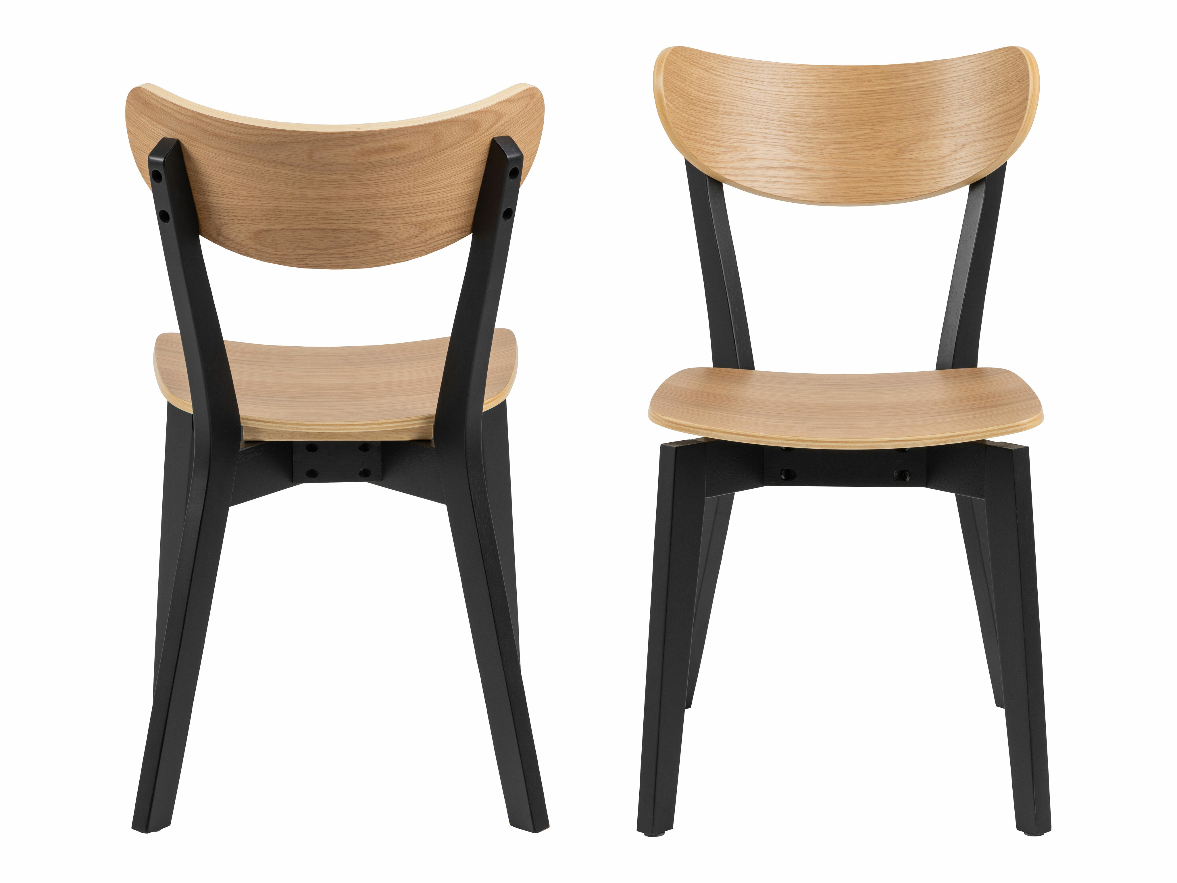 Scaun Norsica 319 (Stejar + Negru)