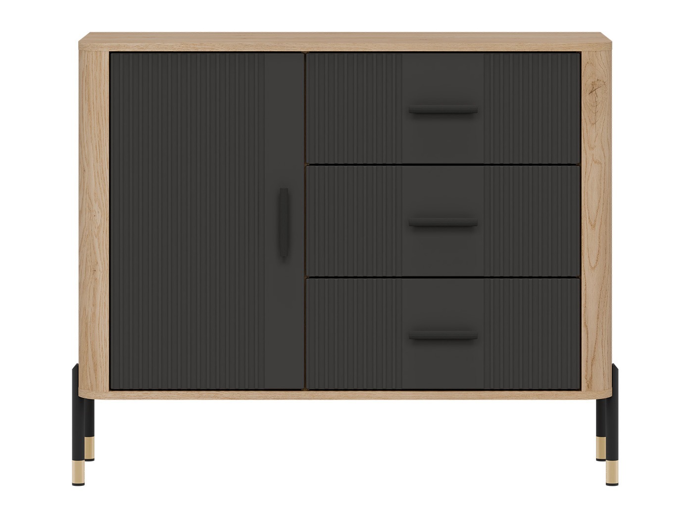 Comodă Flosora 107 (Antracit)