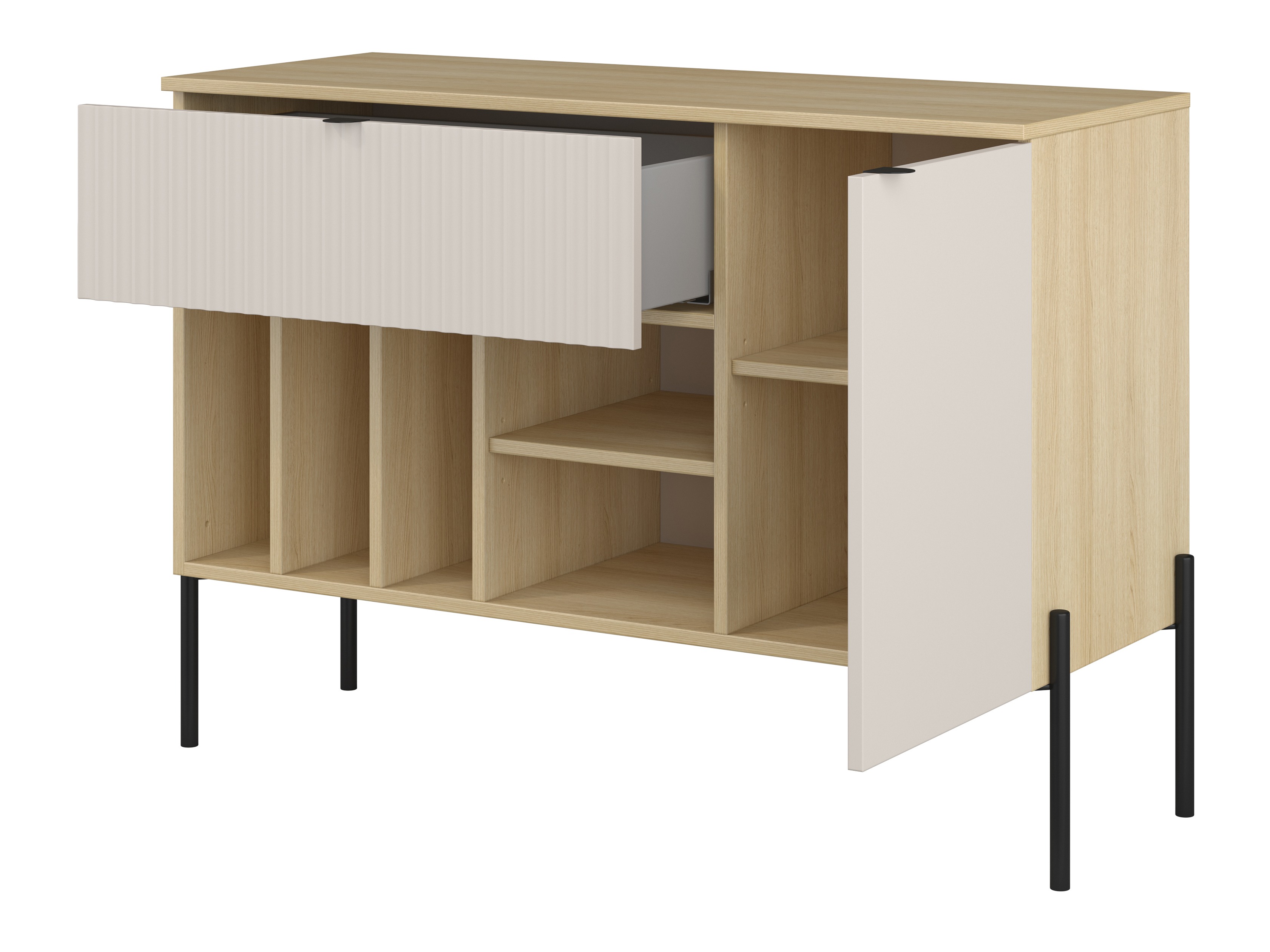 Set de living Levtenu 119 (Stejar + Cașmir)