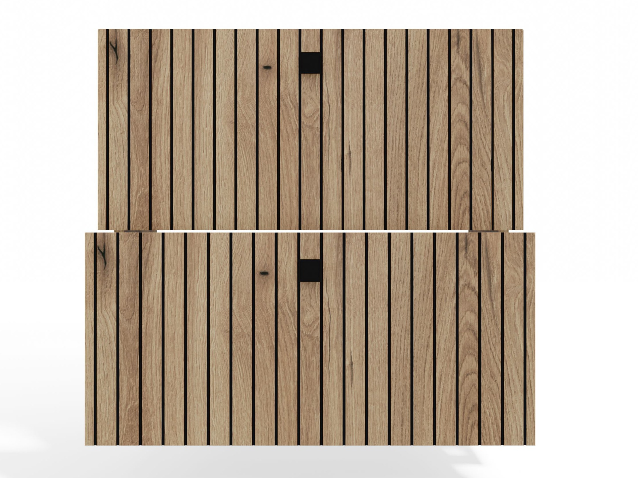 Cabinet atârnat pentru baie Mandeville 314 (Stejar)