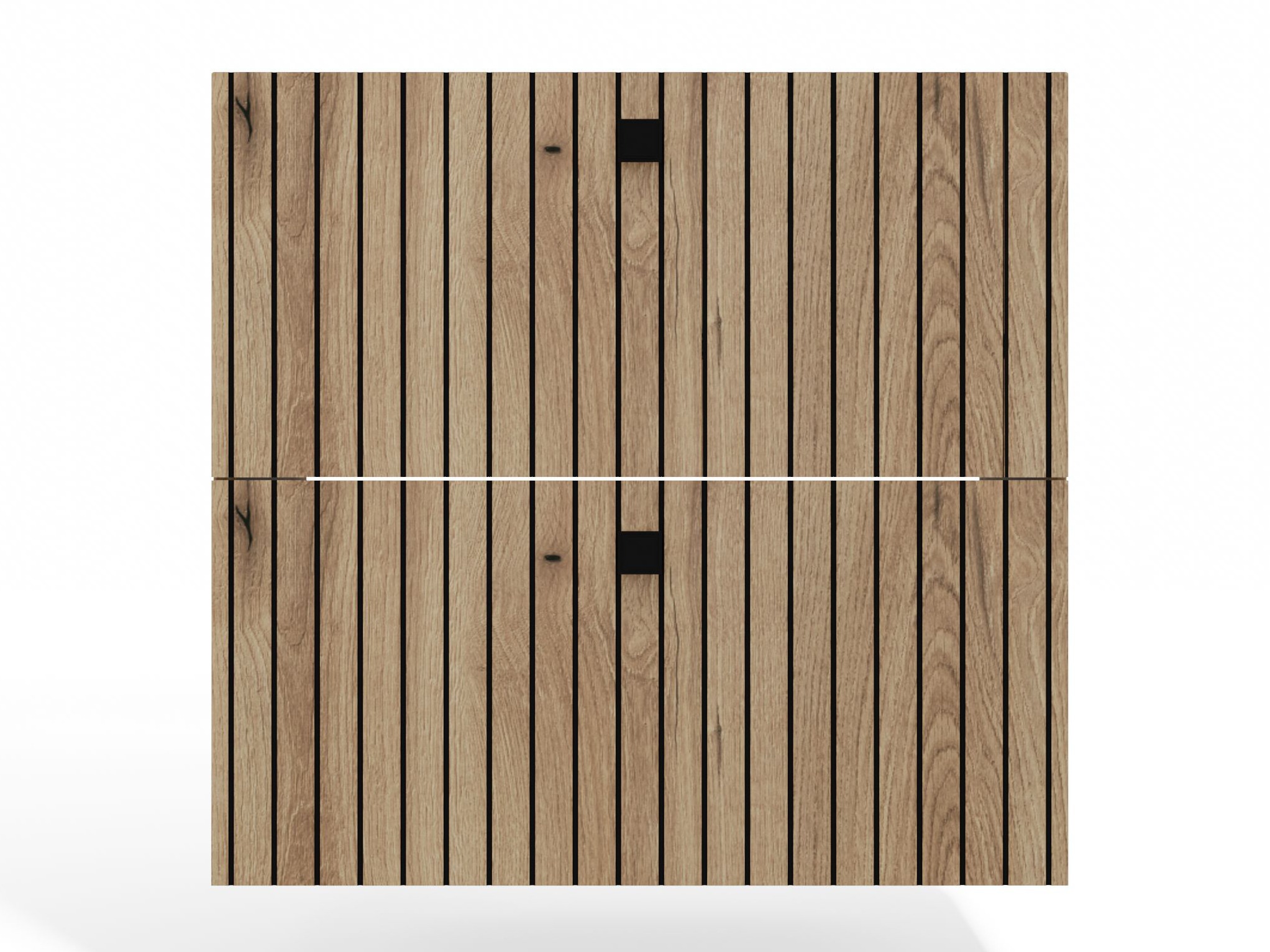 Cabinet atârnat pentru baie Mandeville 314 (Stejar)