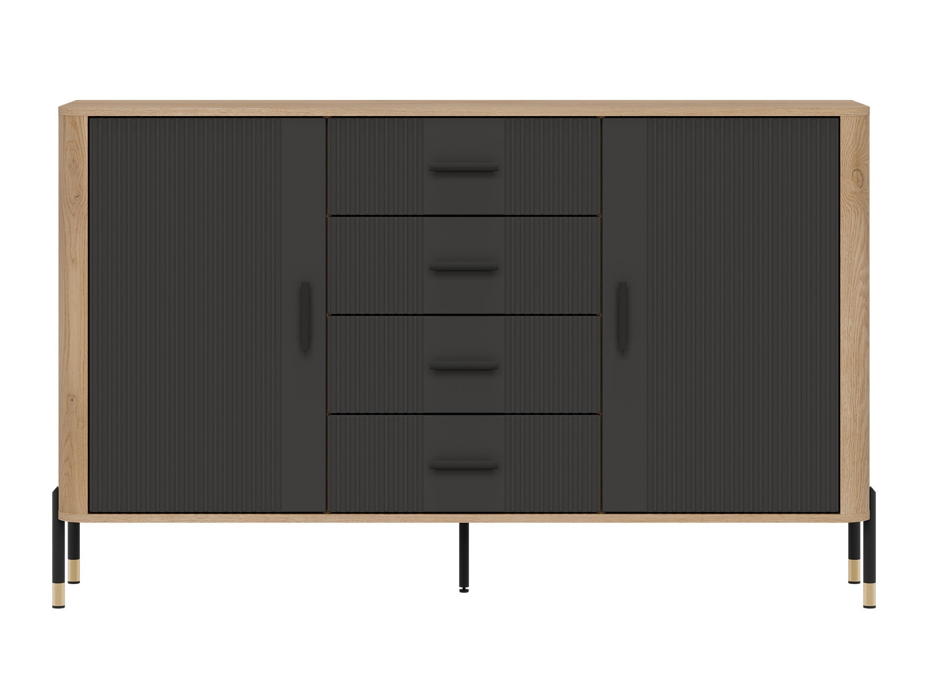 Comodă Flosora 119 (Antracit)