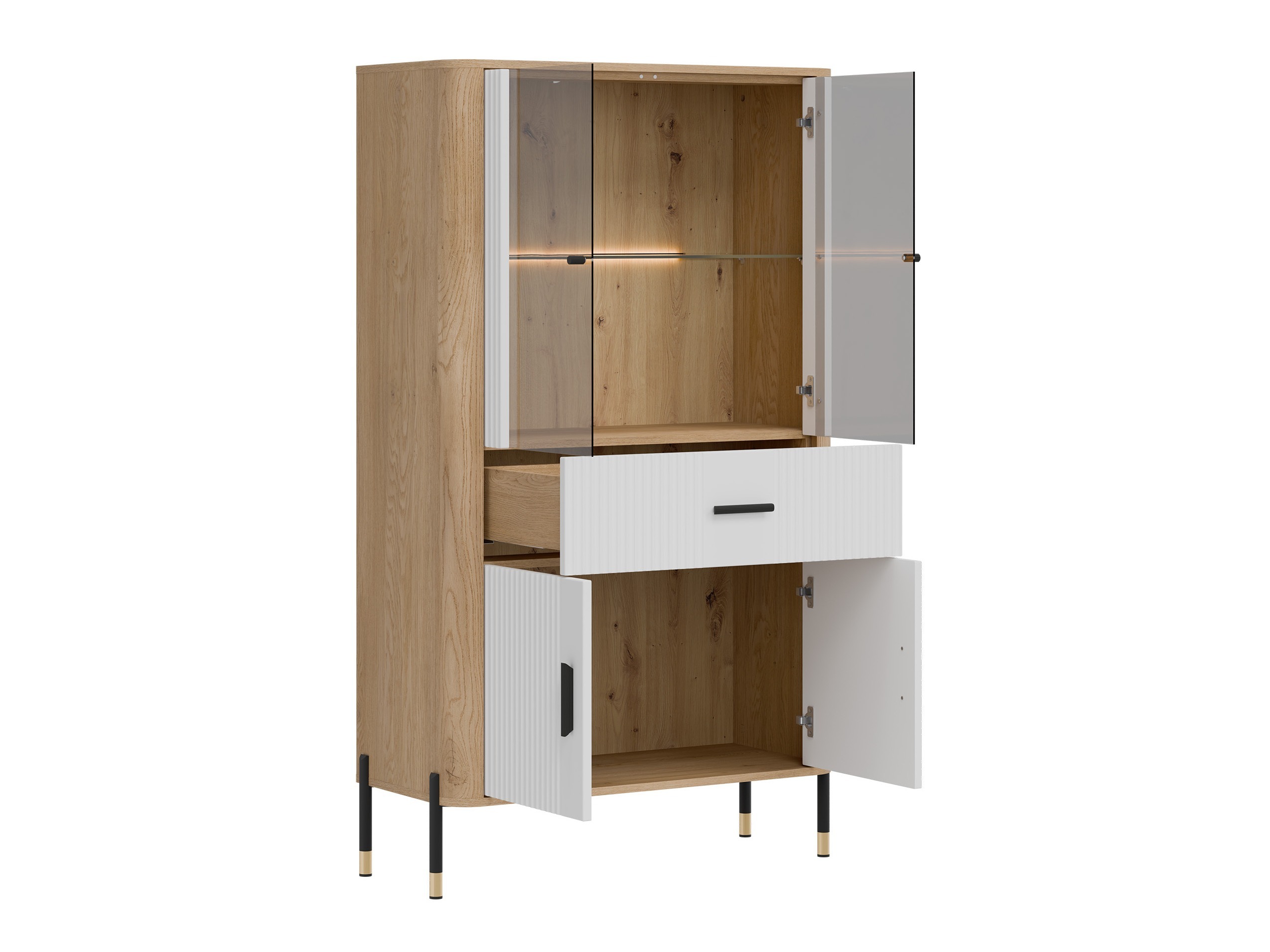 Set de living Flosora 147 (Alb)