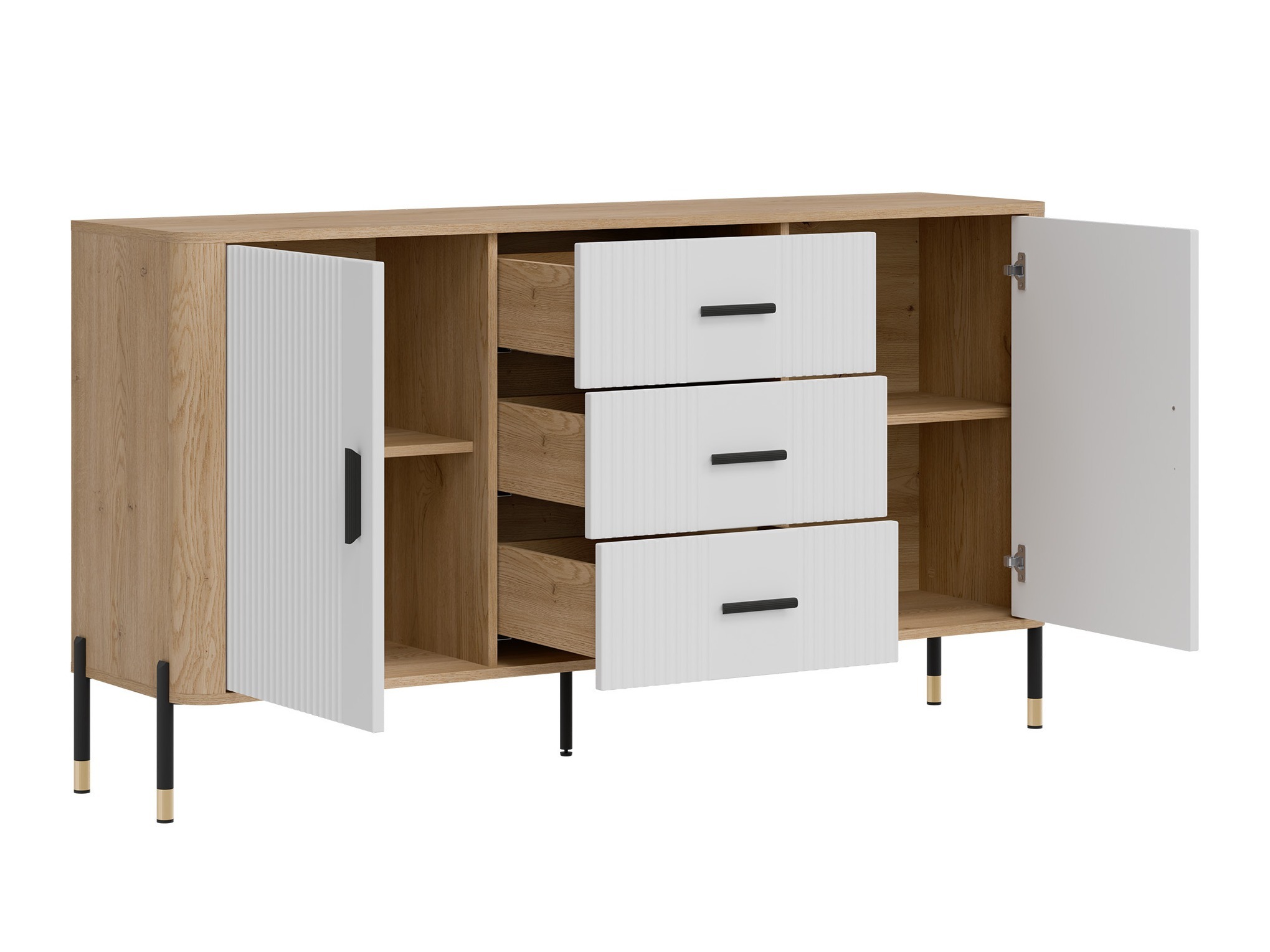 Set de living Flosora 148 (Alb)