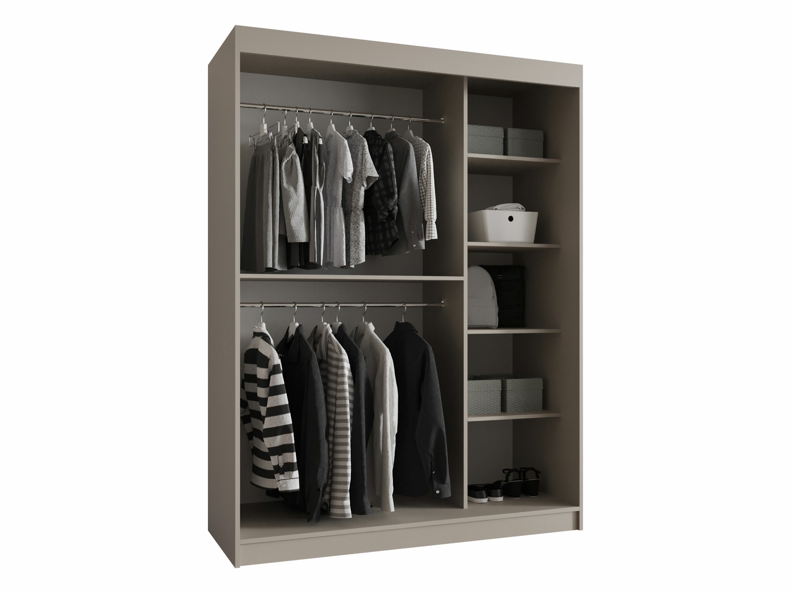 Dulap Hartford 528 (Negru)