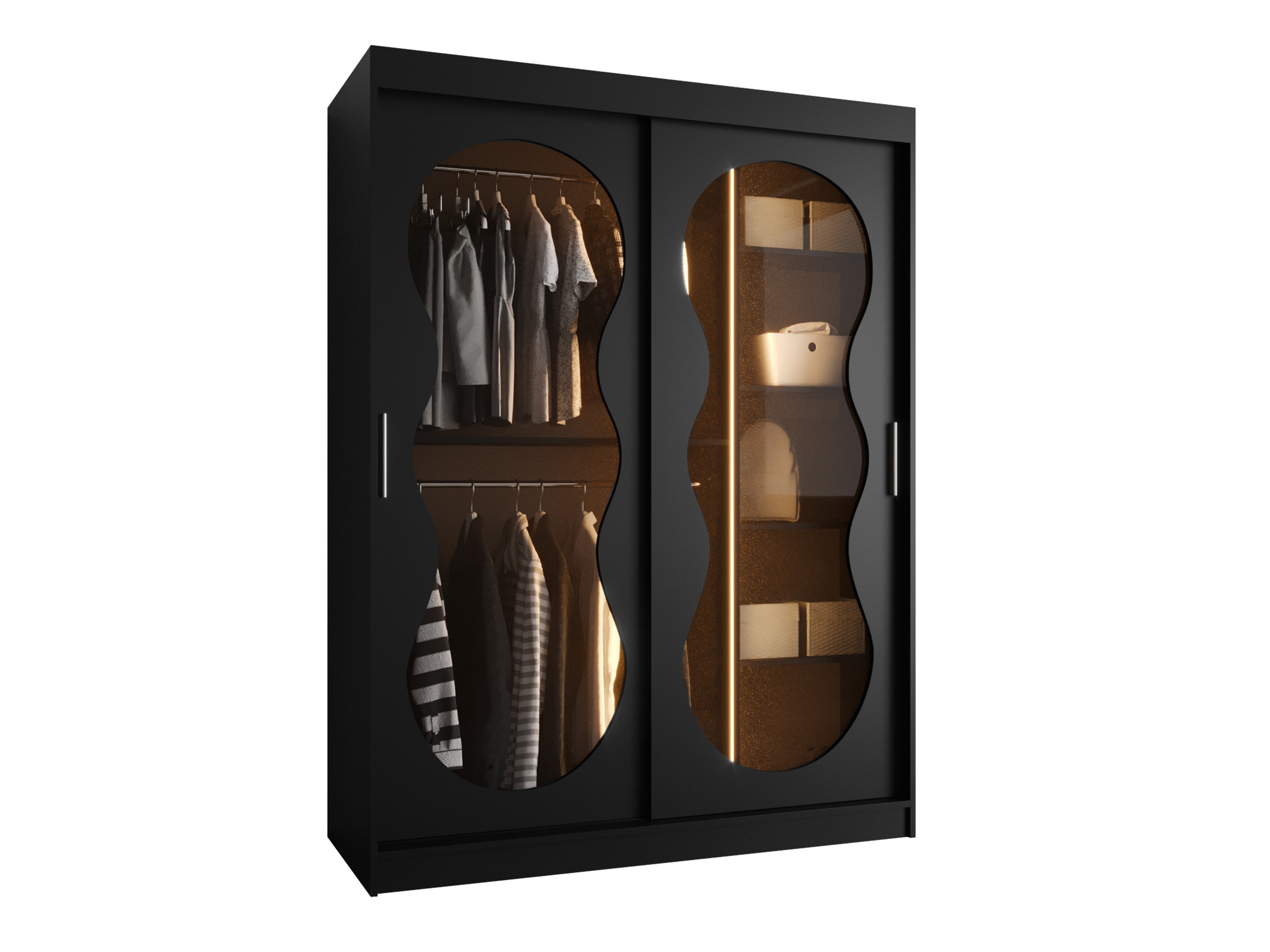 Dulap Hartford 528 (Negru)
