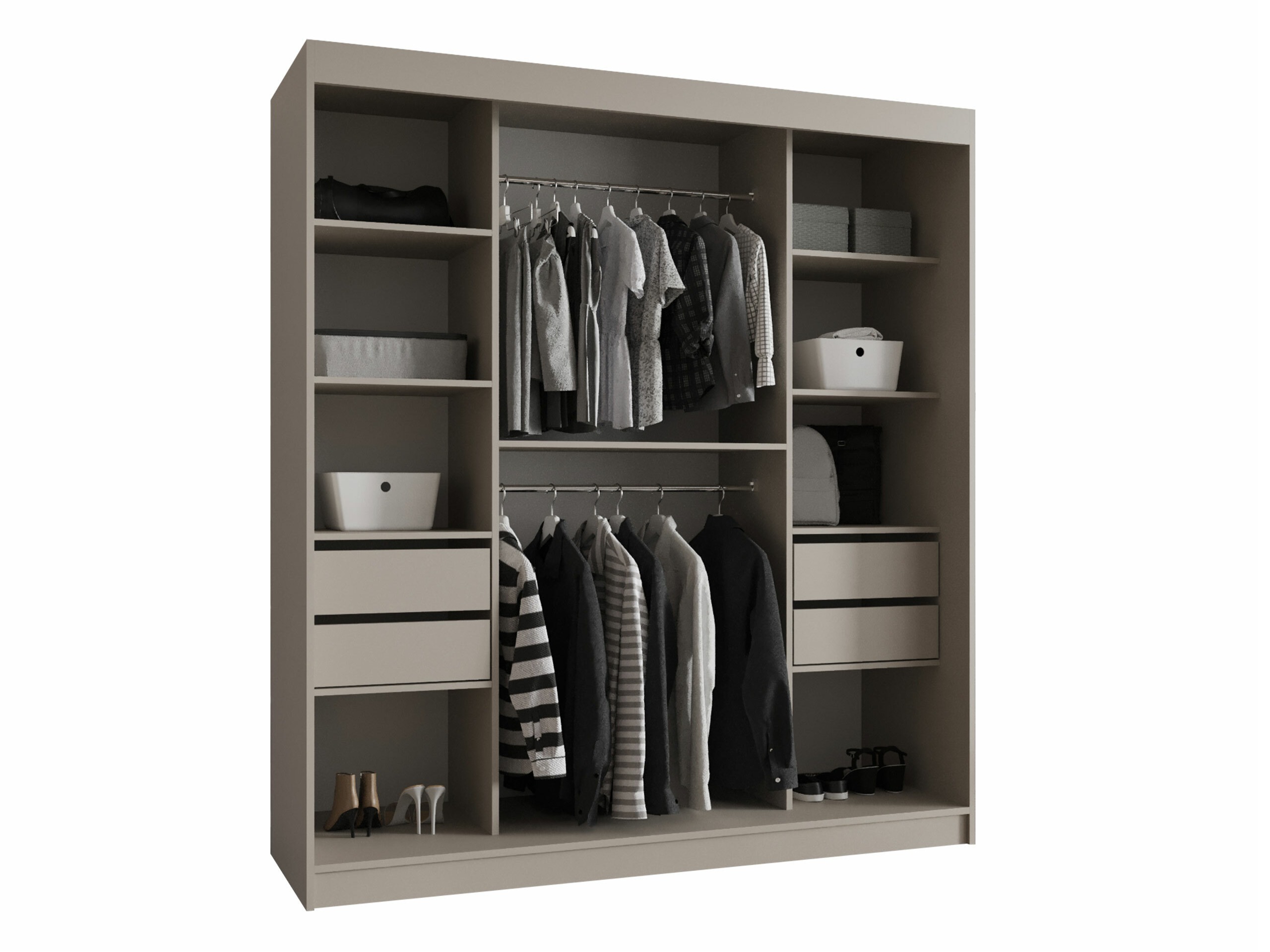 Dulap Hartford 530 (Negru)