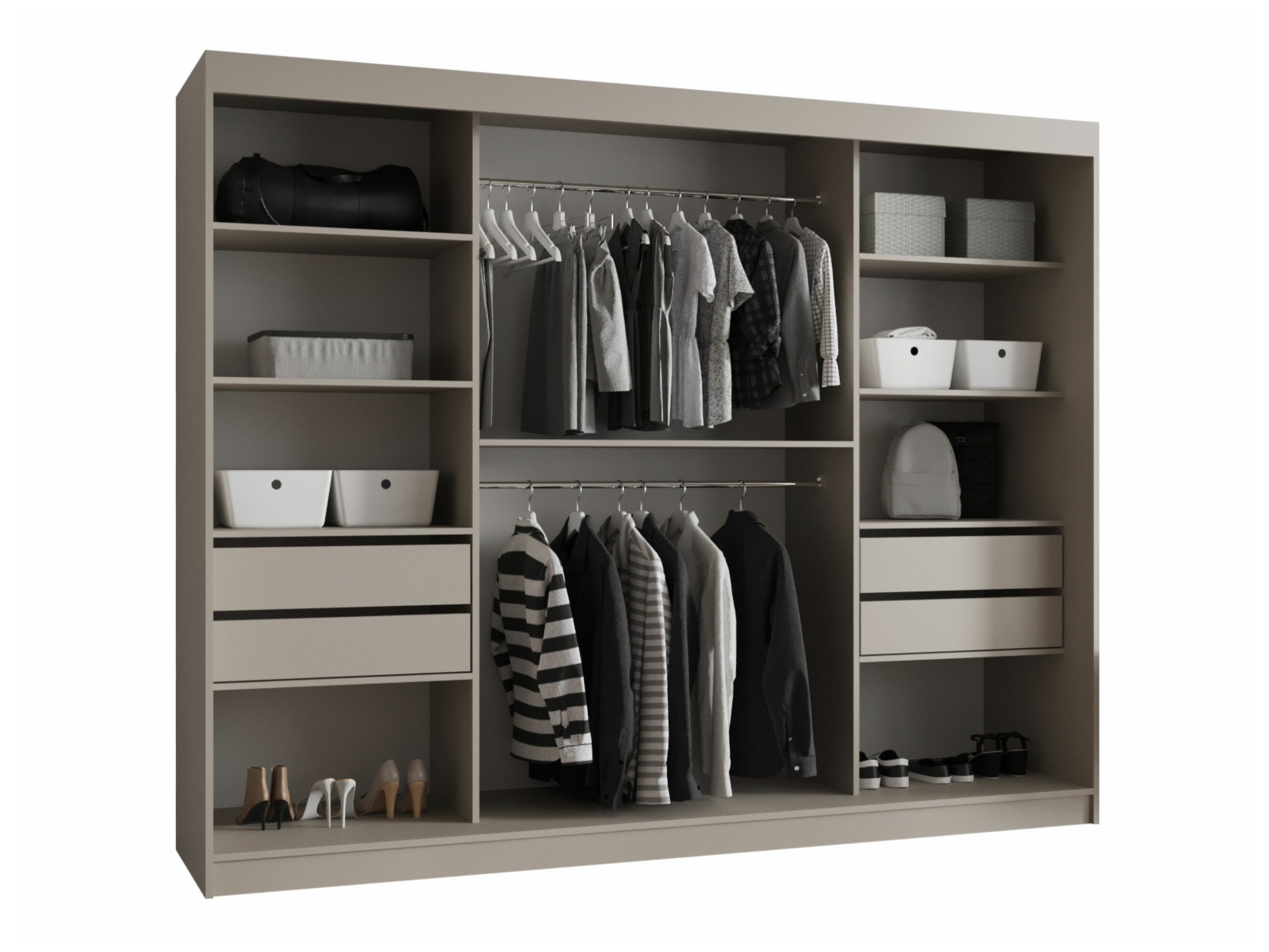 Dulap Hartford 534 (Negru)