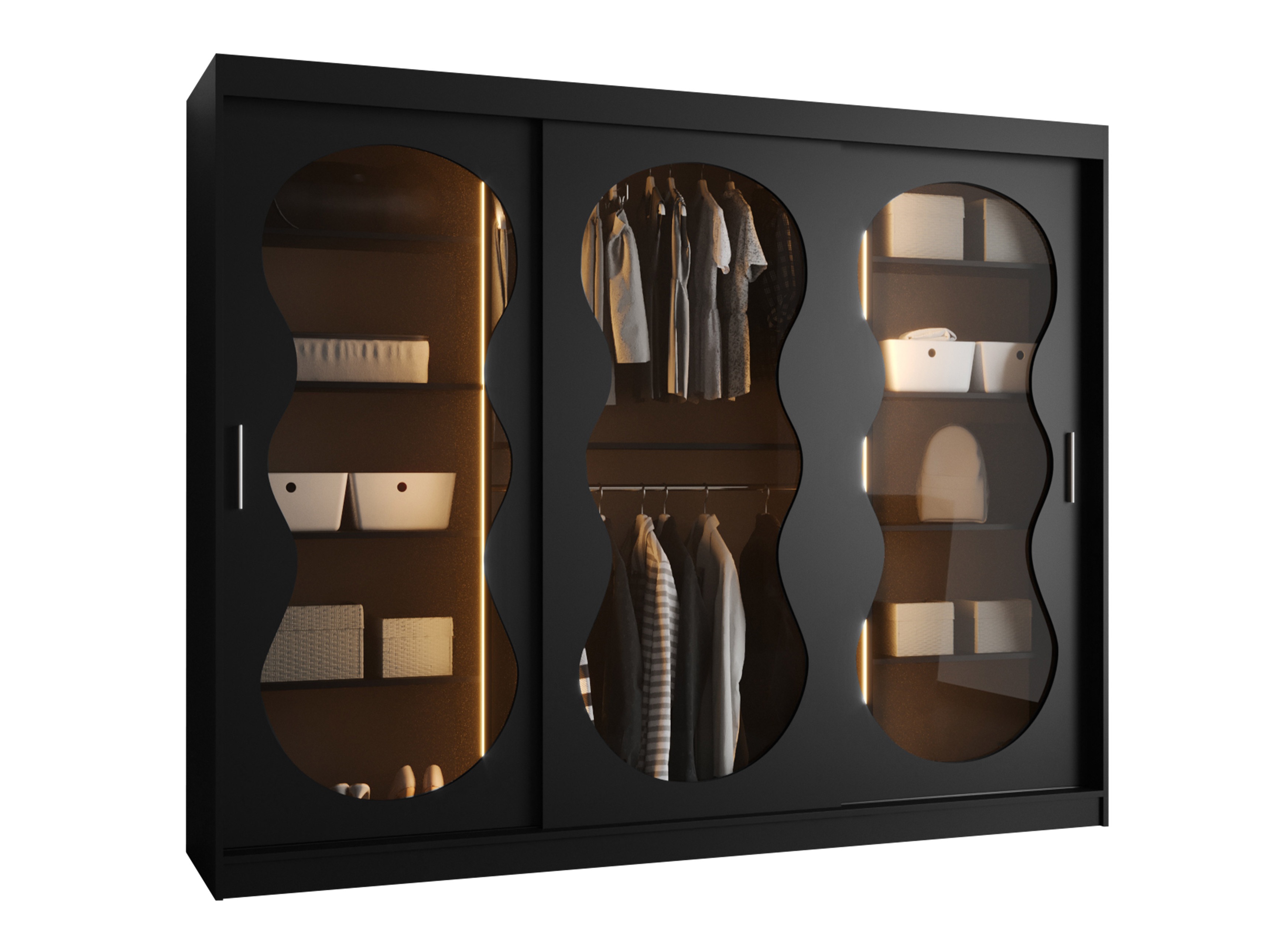 Dulap Hartford 534 (Negru)