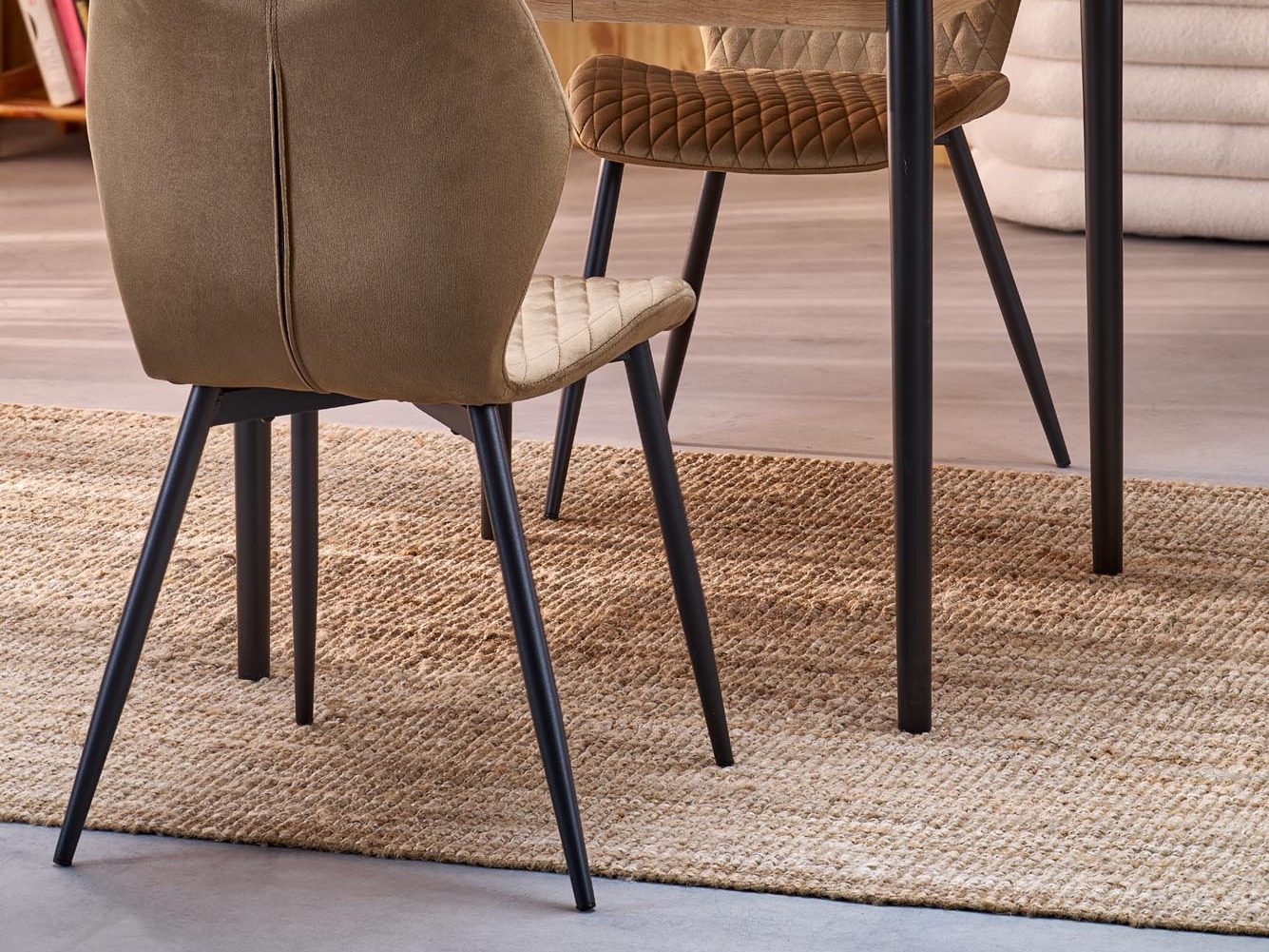 Scaun Houston 2069 (Bej + Negru)