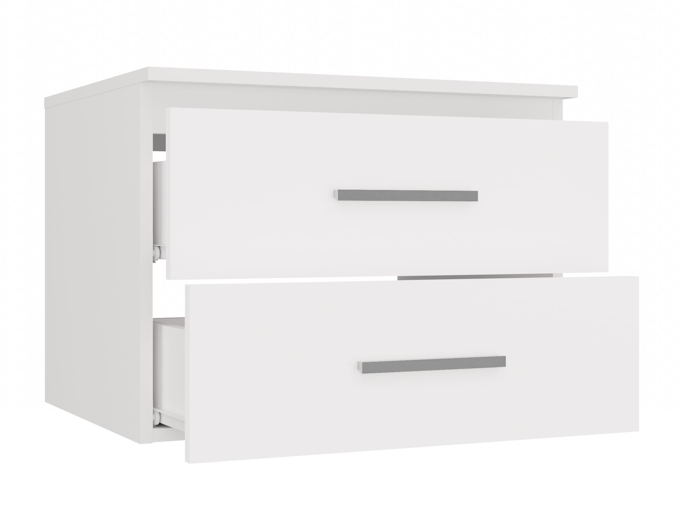 Cabinet atârnat pentru baie Nolmaru 112 (Alb)