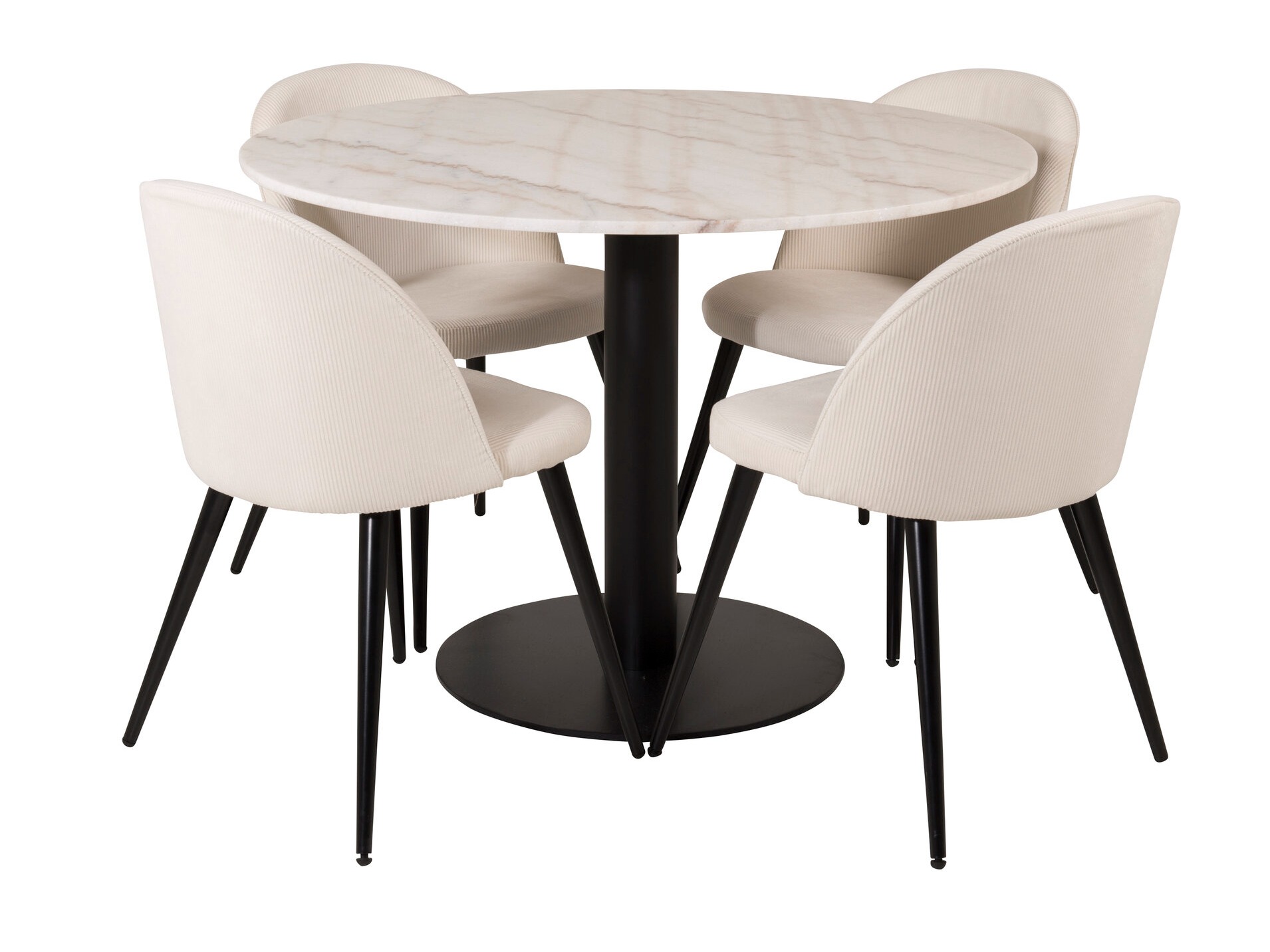 Set de mese Dallas 1297 (Bej + Negru)
