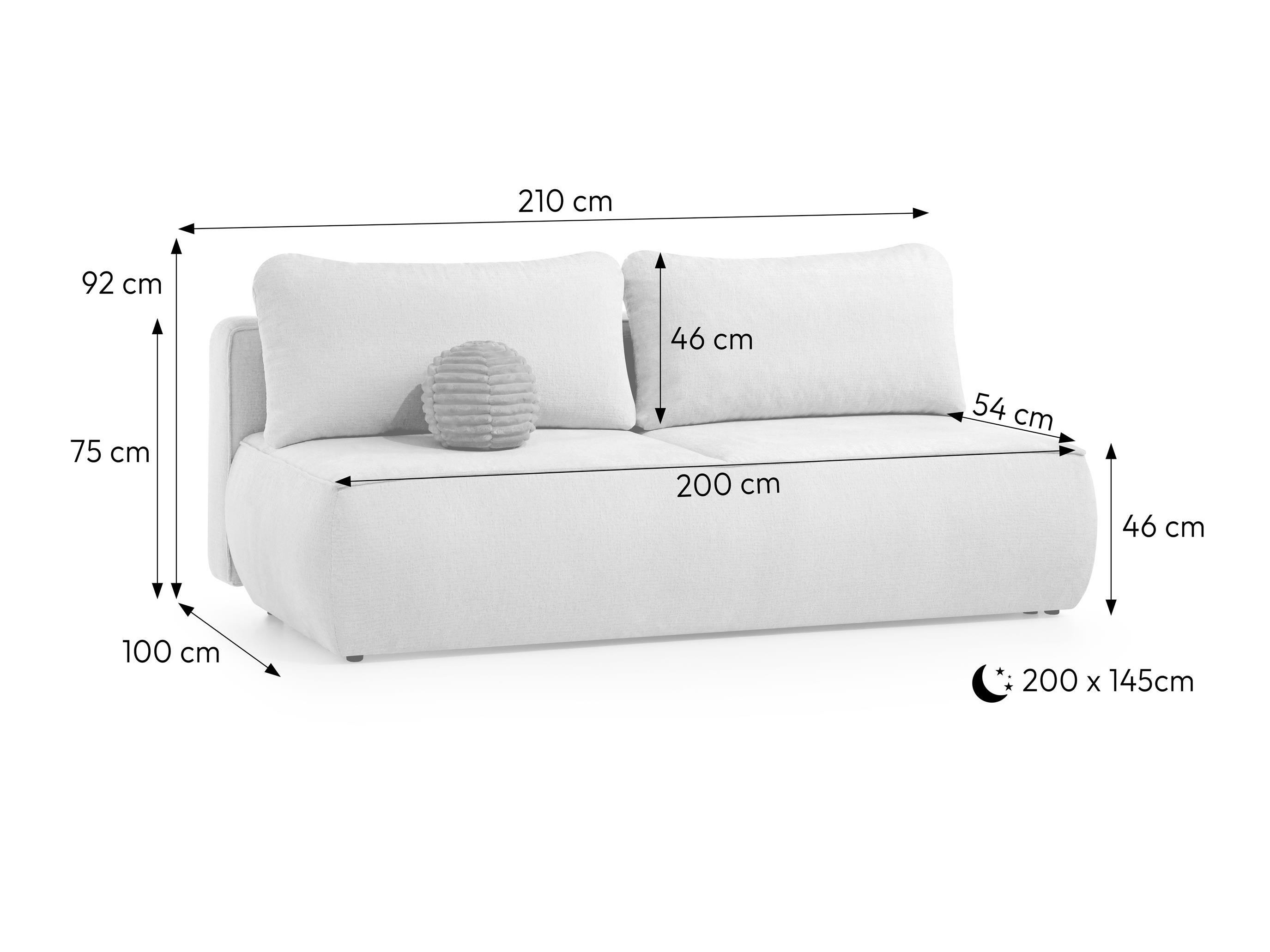 Canapea extensibilă Humos (Tresor 05)
