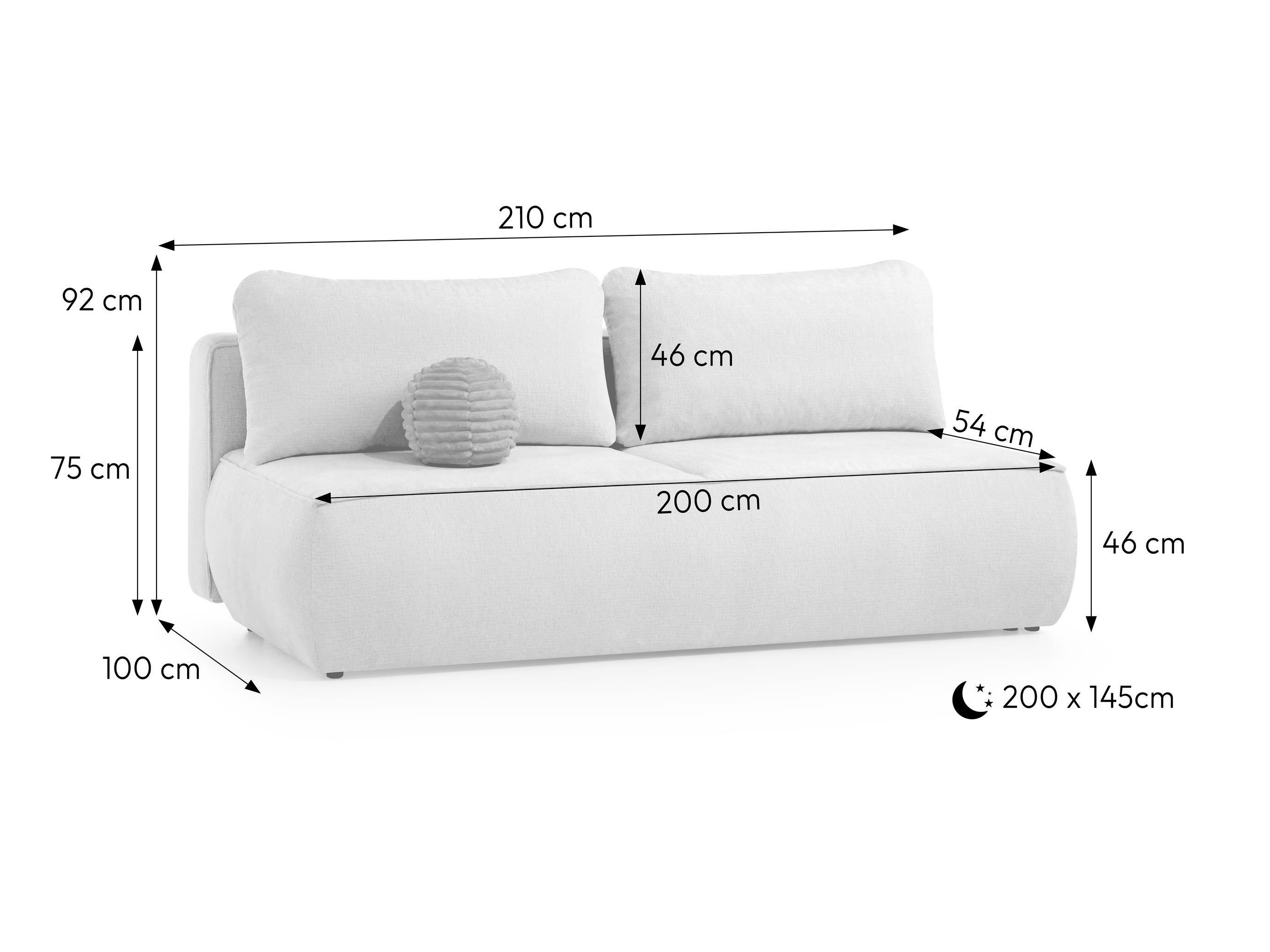 Canapea extensibilă Humos (Tresor 19)