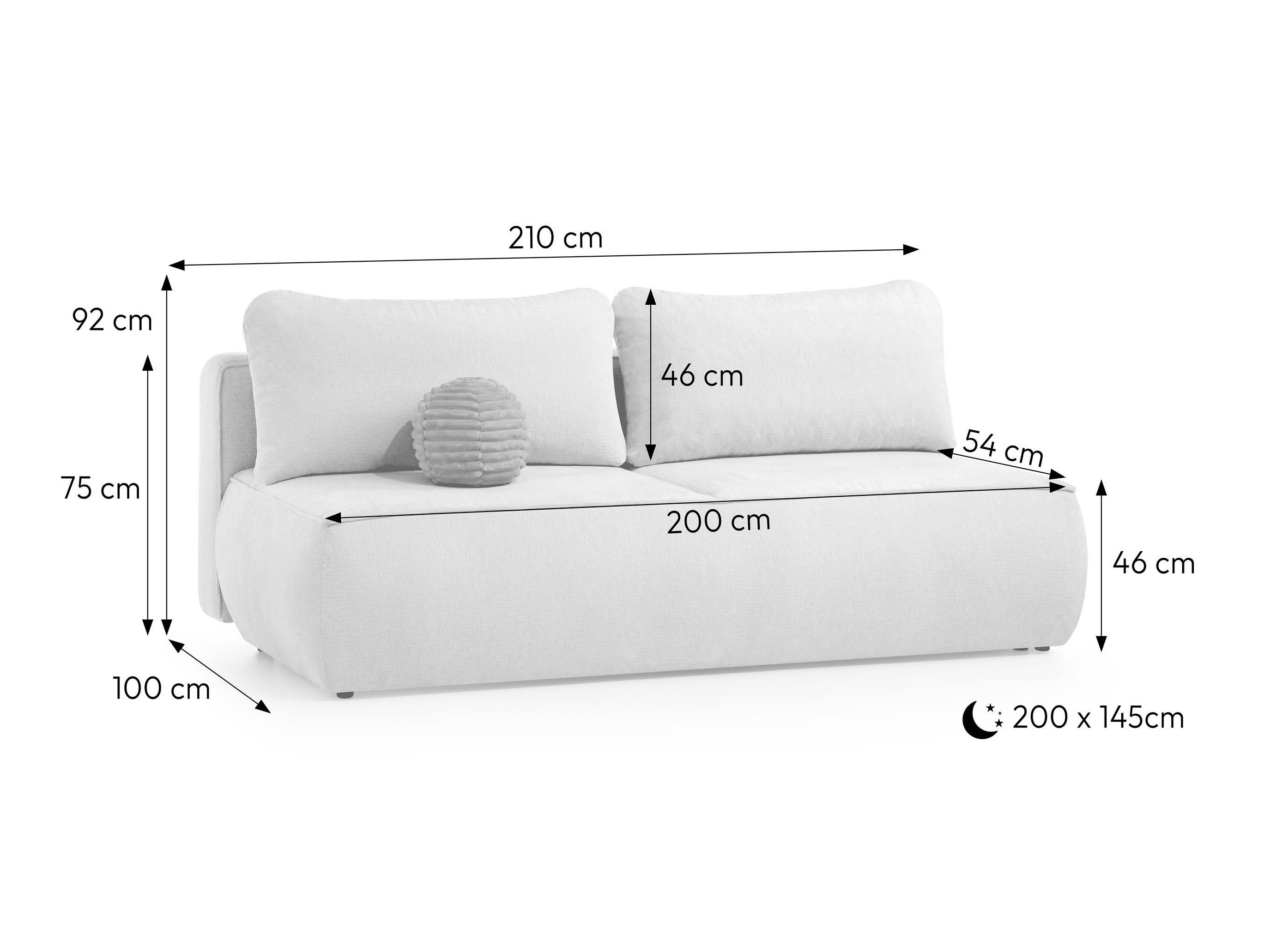 Canapea extensibilă Humos (Tresor 22)